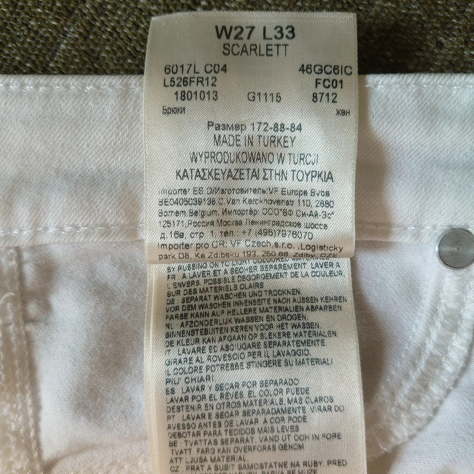 Lee Lee Scarlett Jeans Size 27" / US 4 / IT 40 - 3 Thumbnail
