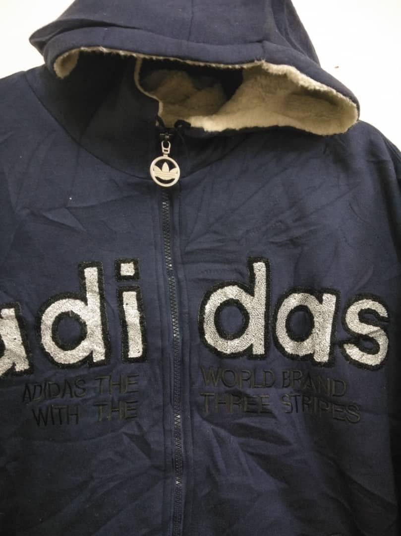 Adidas Adidas X Descente Spellout Sweater Hoodie Size US XL / EU 56 / 4 - 2 Thumbnail