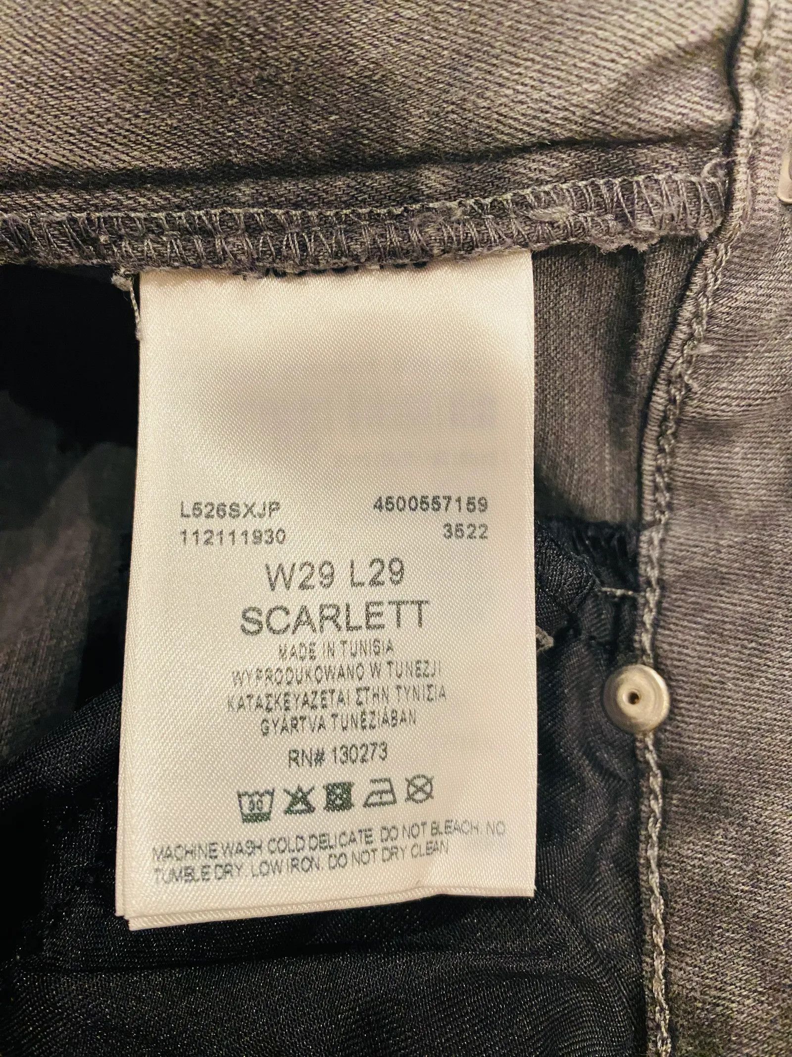 Lee Lee Lee SCARLETT Jeans Size 29" - 3 Thumbnail