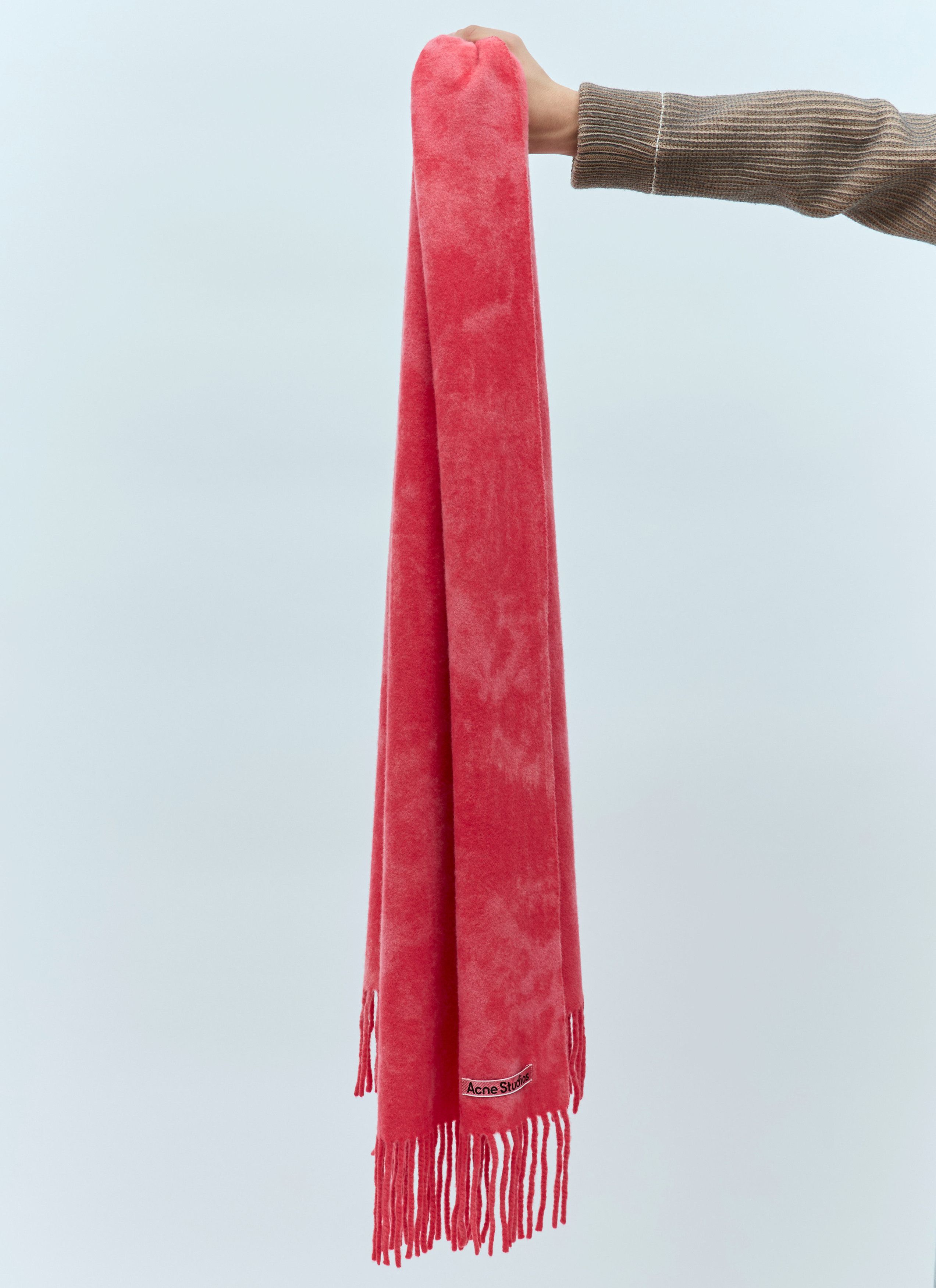 Acne Studios Narrow Tie-Dye Wool Scarf Size ONE SIZE - 3 Thumbnail