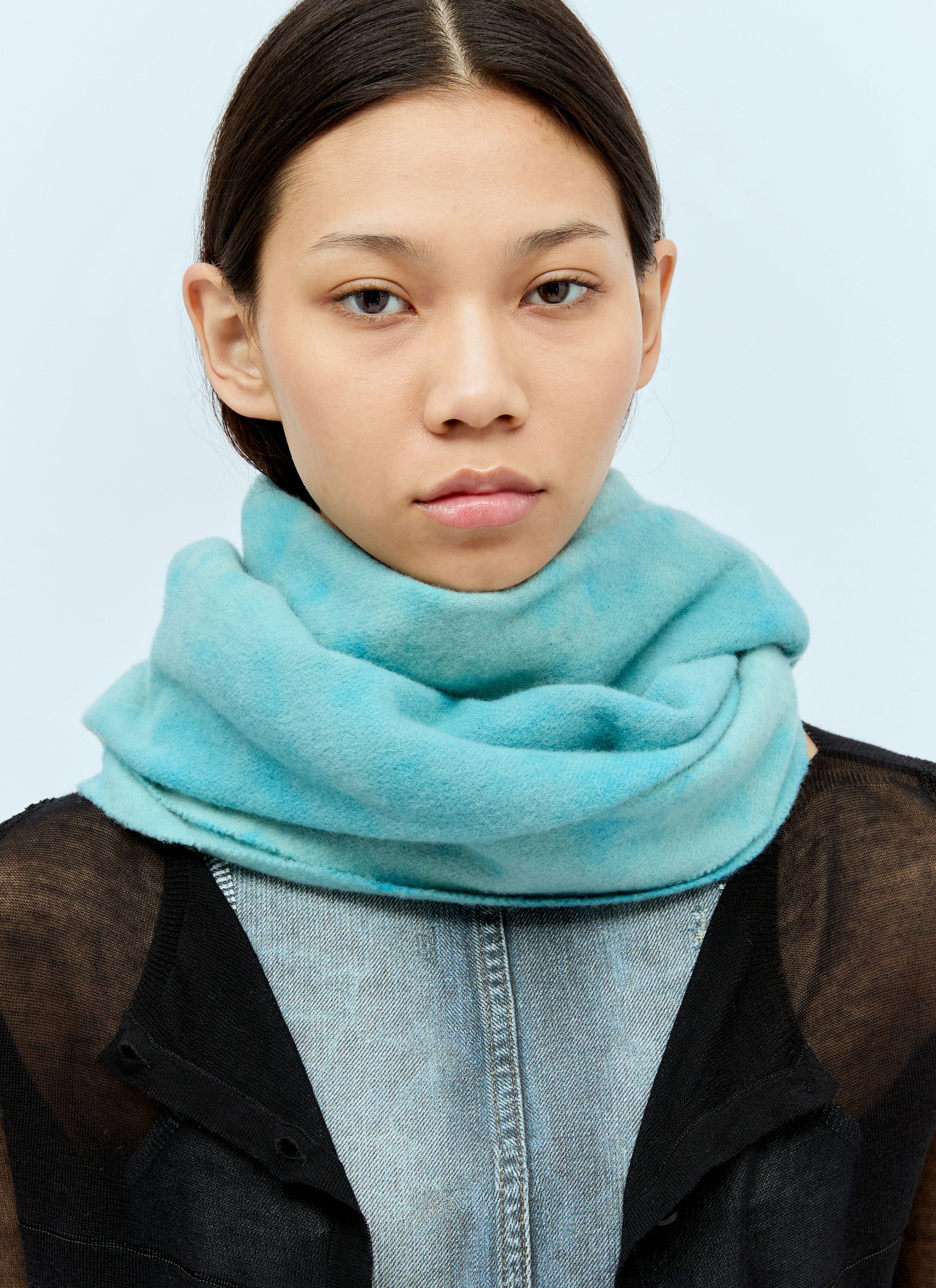 Acne Studios Narrow Tie-Dye Wool Scarf Size ONE SIZE - 4 Thumbnail