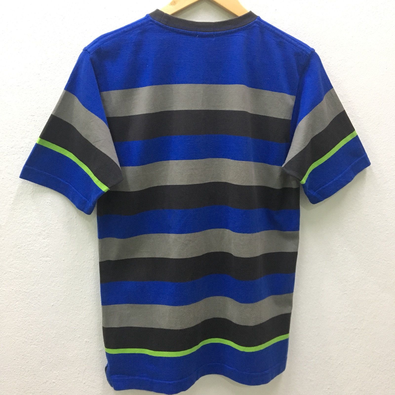 SHIPS Ships Japanese Brand Stripe T-shirts Made In Japan Size US M / EU 48-50 / 2 - 4 Thumbnail