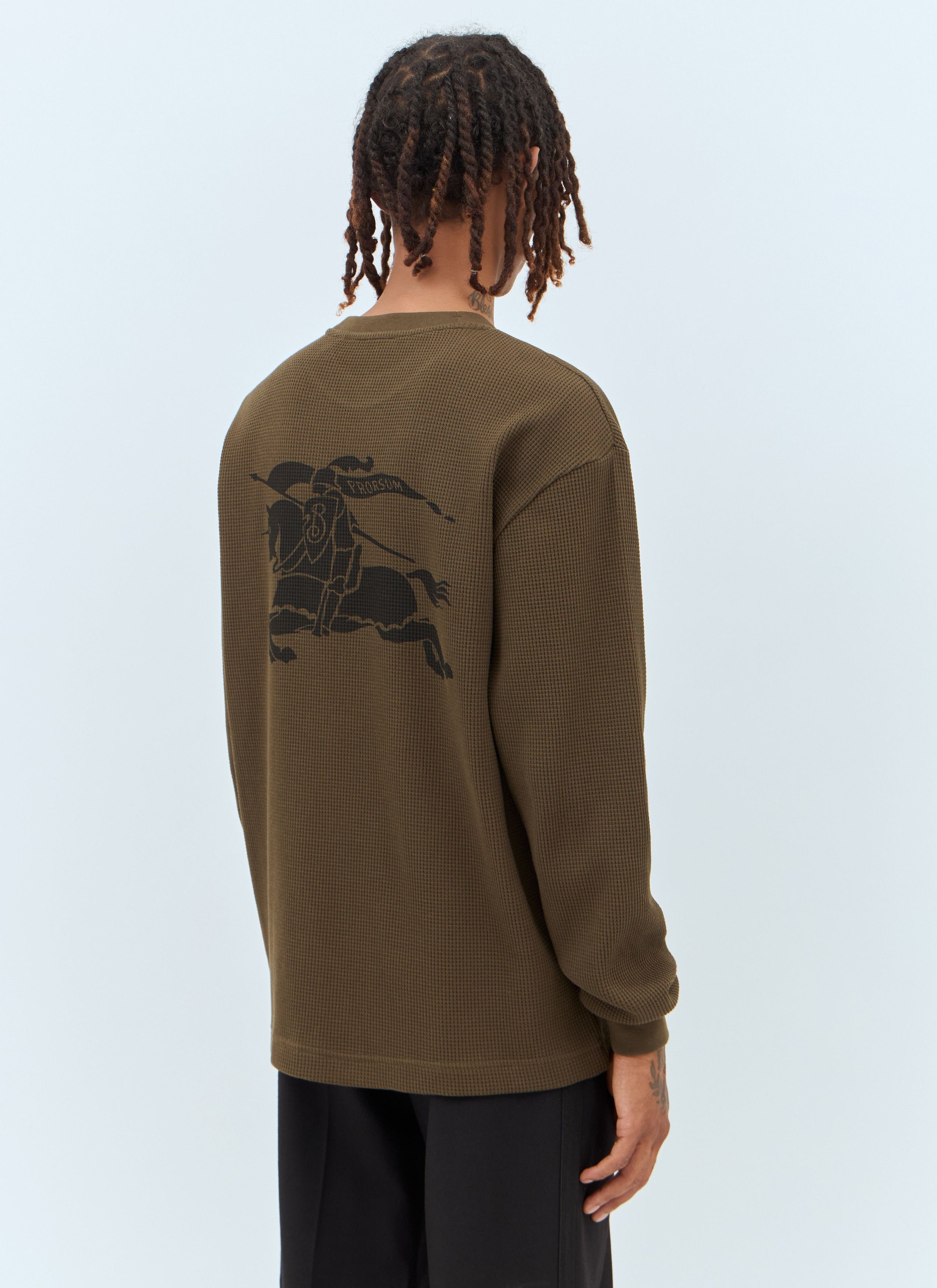 Burberry EKD Waffle Knit Top Size US XL / EU 56 / 4 - 3 Thumbnail