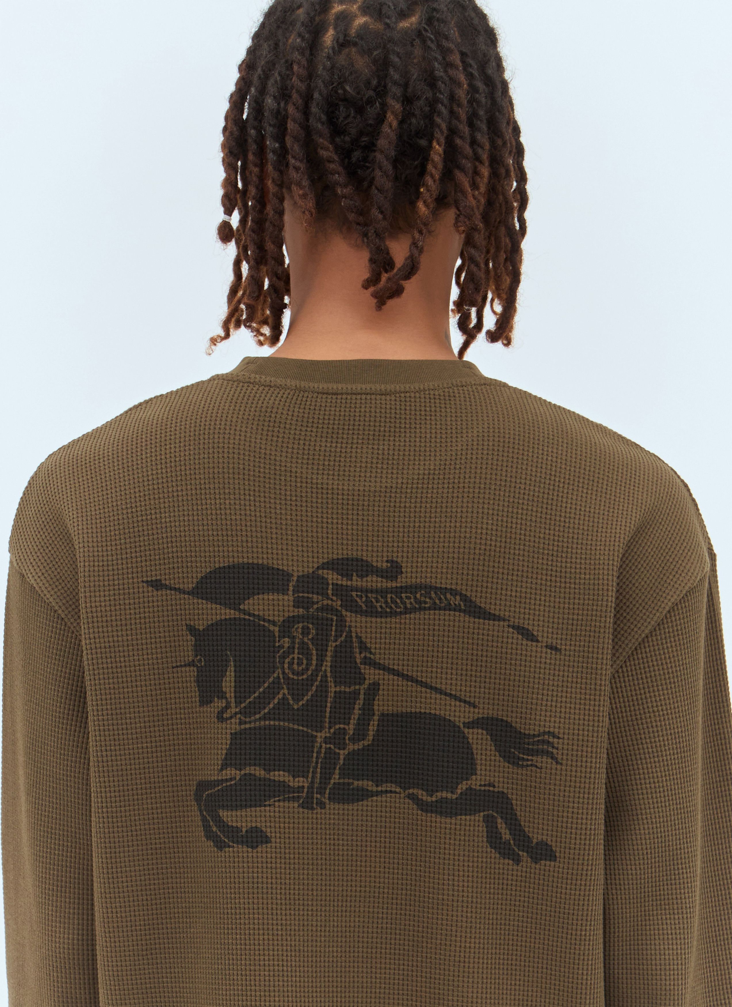 Burberry EKD Waffle Knit Top Size US XL / EU 56 / 4 - 5 Thumbnail