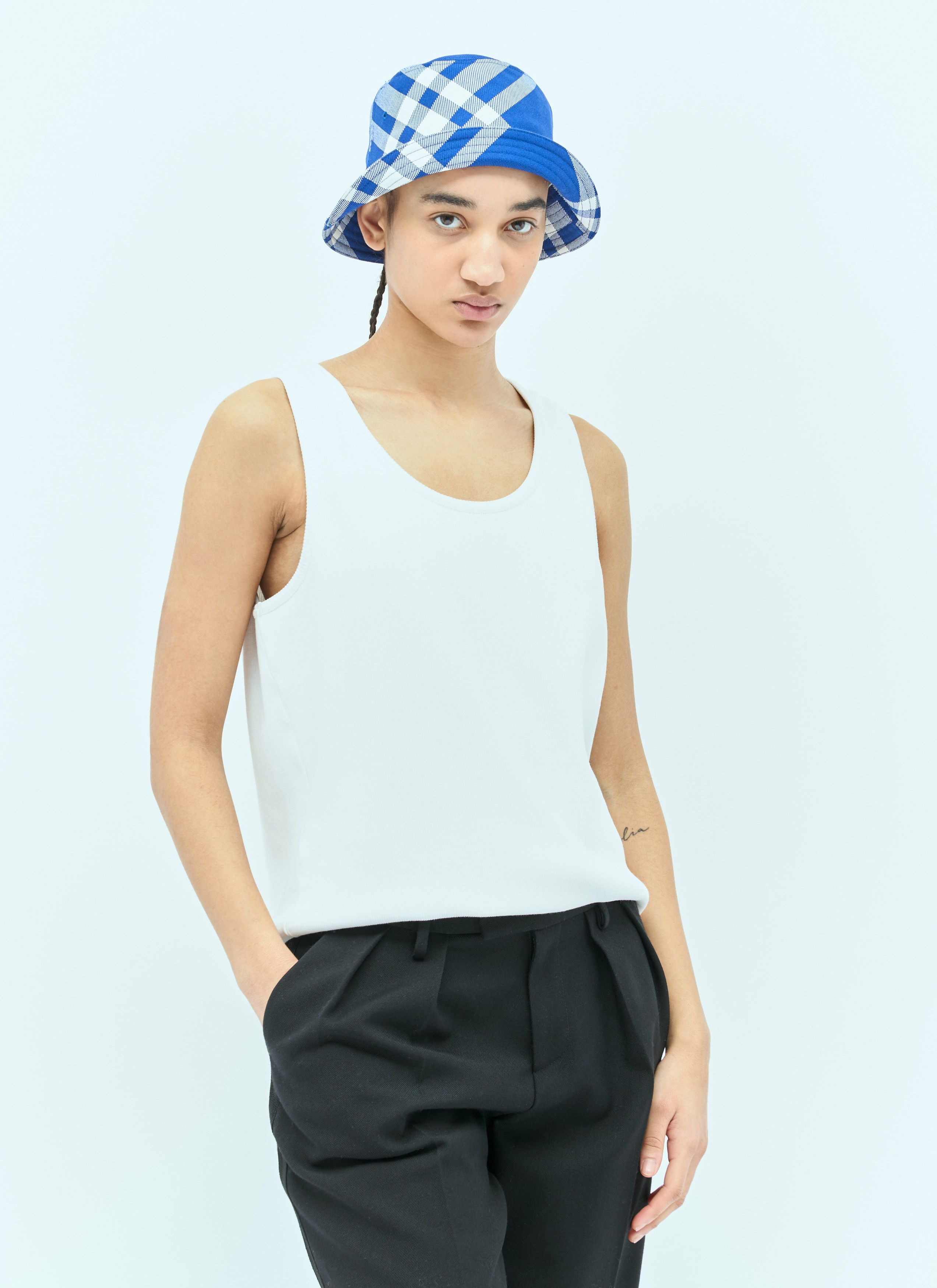 Burberry Check Bucket Hat Size ONE SIZE - 3 Thumbnail