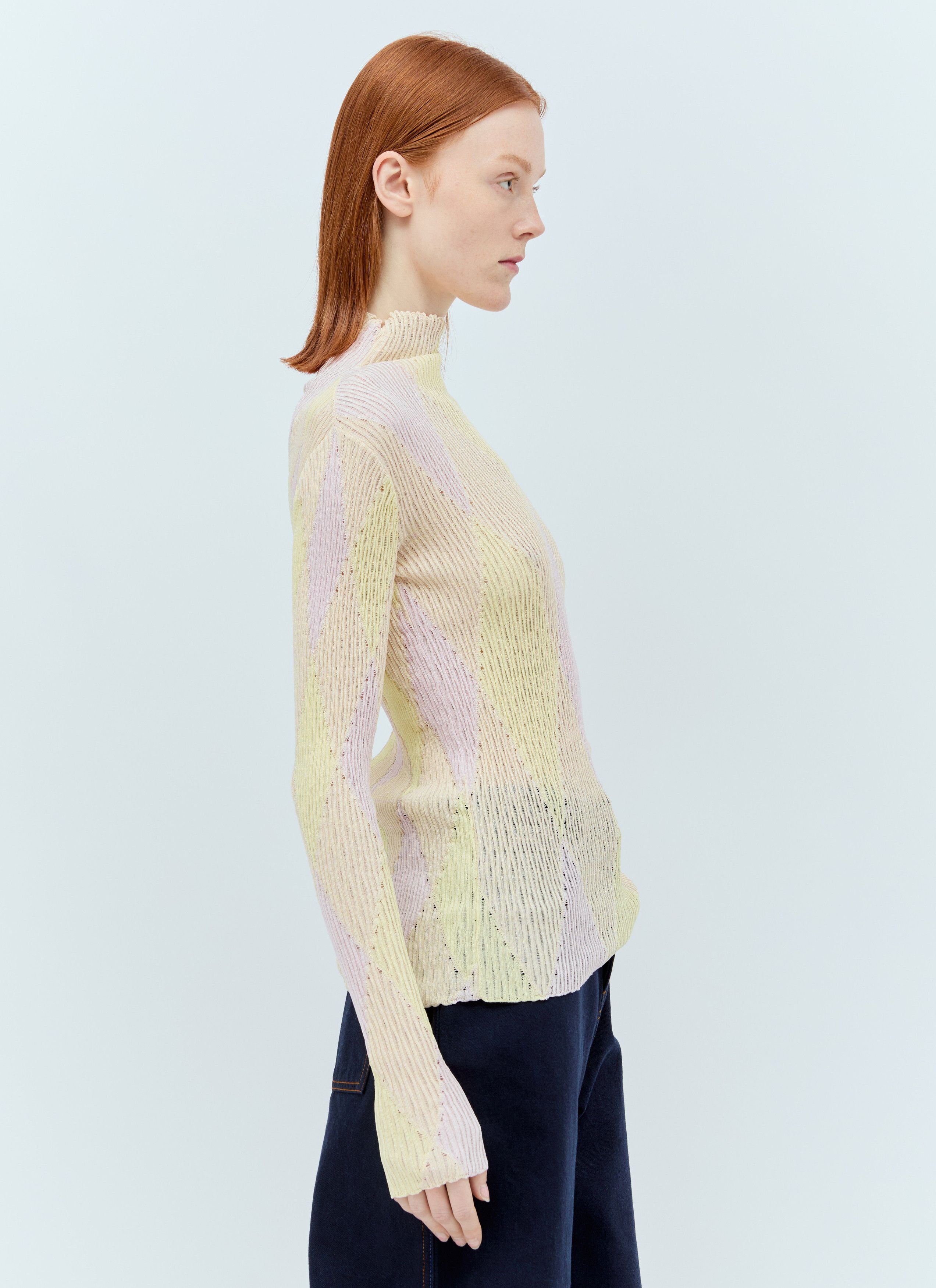 Burberry Argyle High-Neck Sweater Size XS / US 0-2 / IT 36-38 - 4 Thumbnail
