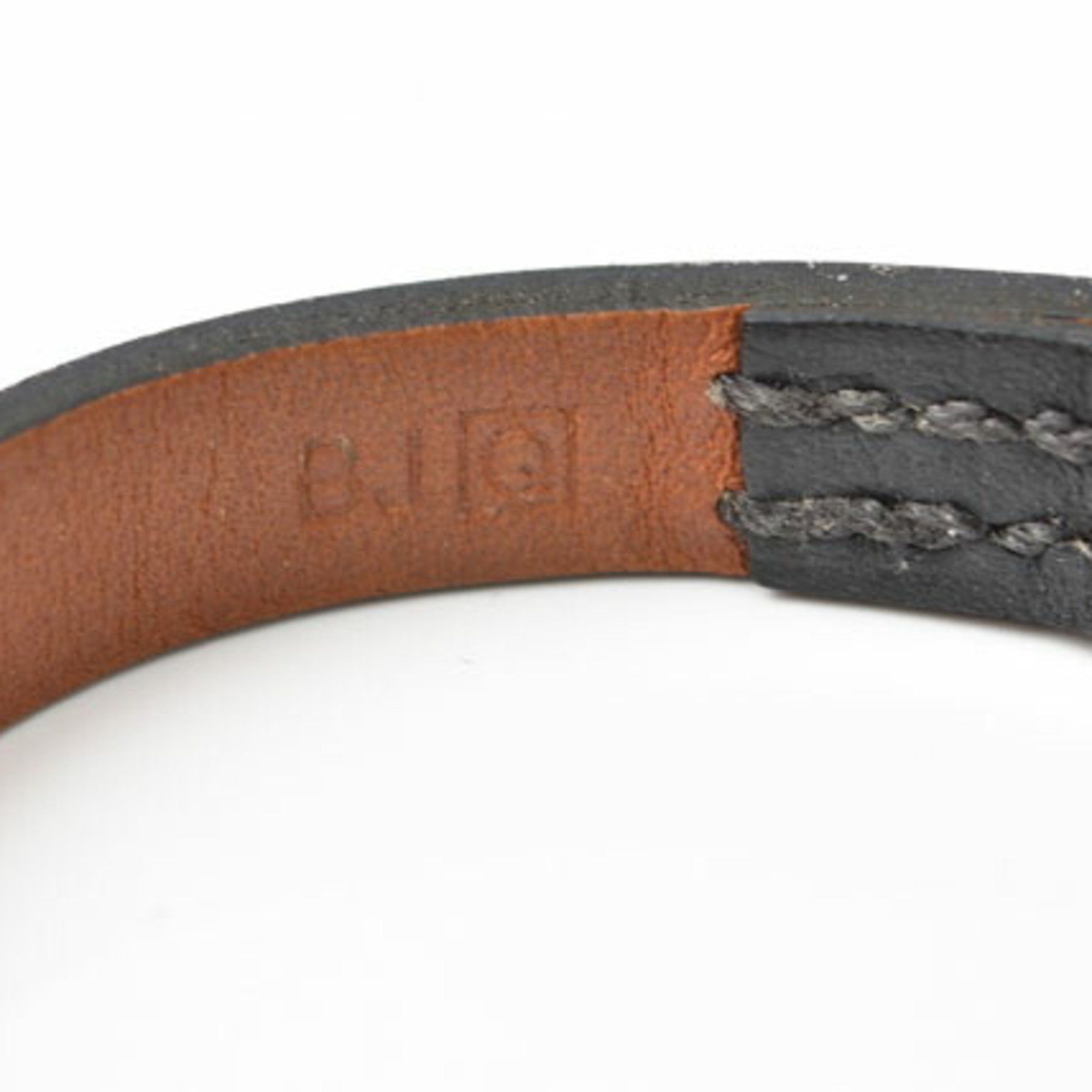 Hermes Hermes Bangle Bracelet HERMES Micro Rival Black Gold XS Size Size ONE SIZE - 4 Thumbnail