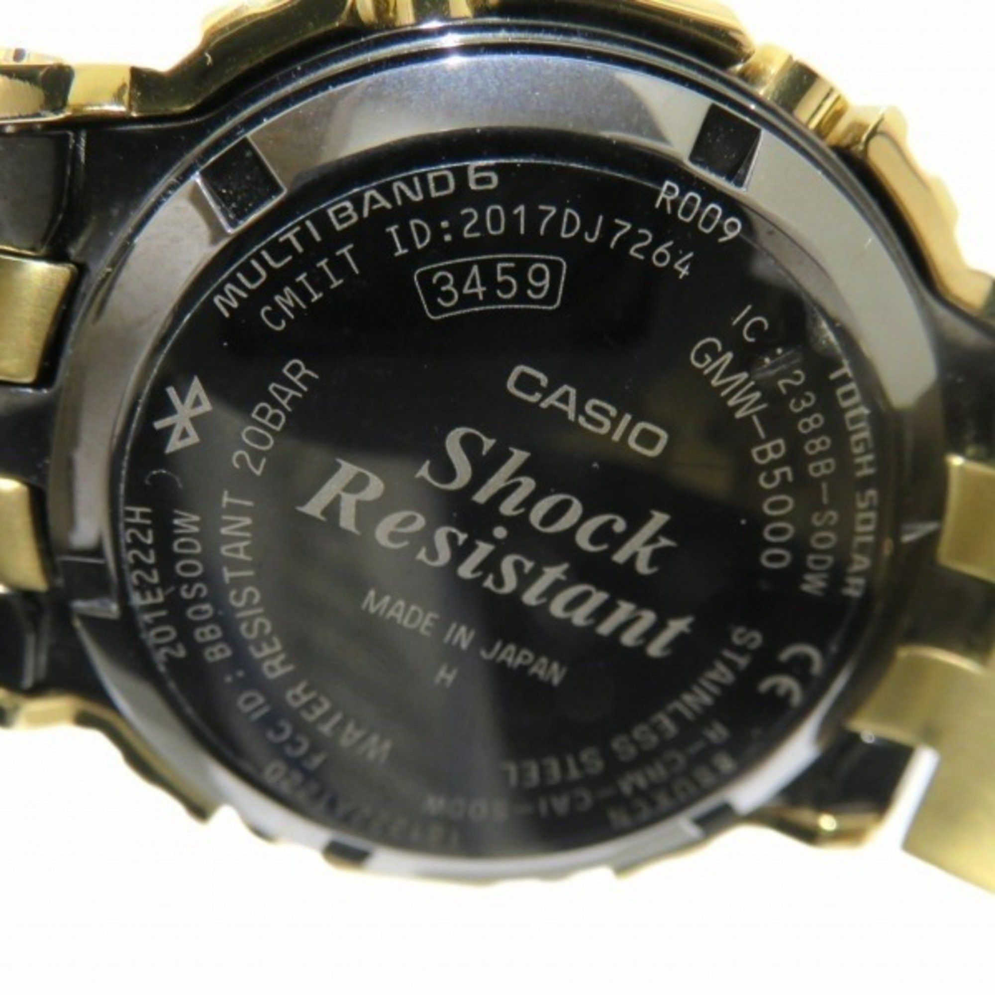 Casio Casio G-SHOCK GMW-B5000 Radio Solar Watch Men's Size ONE SIZE - 5 Thumbnail