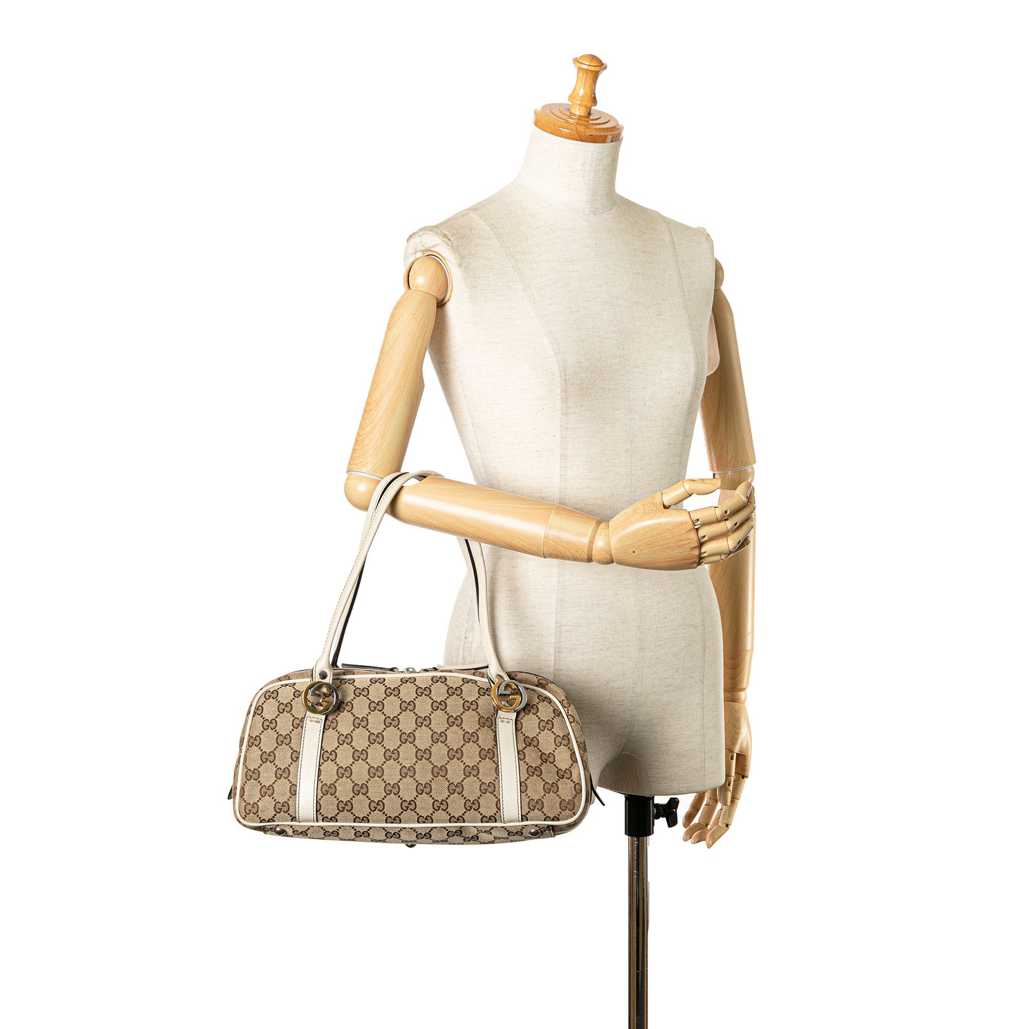 Gucci Gucci GG Canvas Twins Shoulder Bag Size ONE SIZE - 10 Thumbnail