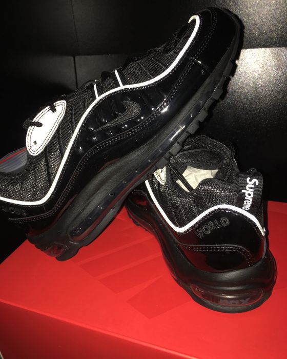 Supreme air best sale max 98 black