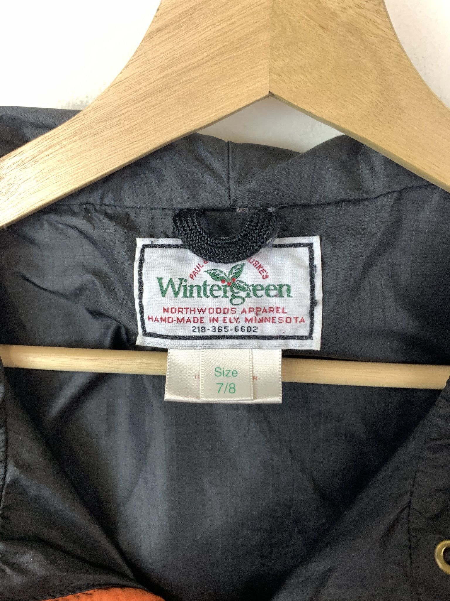 Vintage Vintage Wintergreen Jacket 1990s Wintergreen Orange Tape Zip Light Jacketr Size S Size US S / EU 44-46 / 1 - 4 Thumbnail