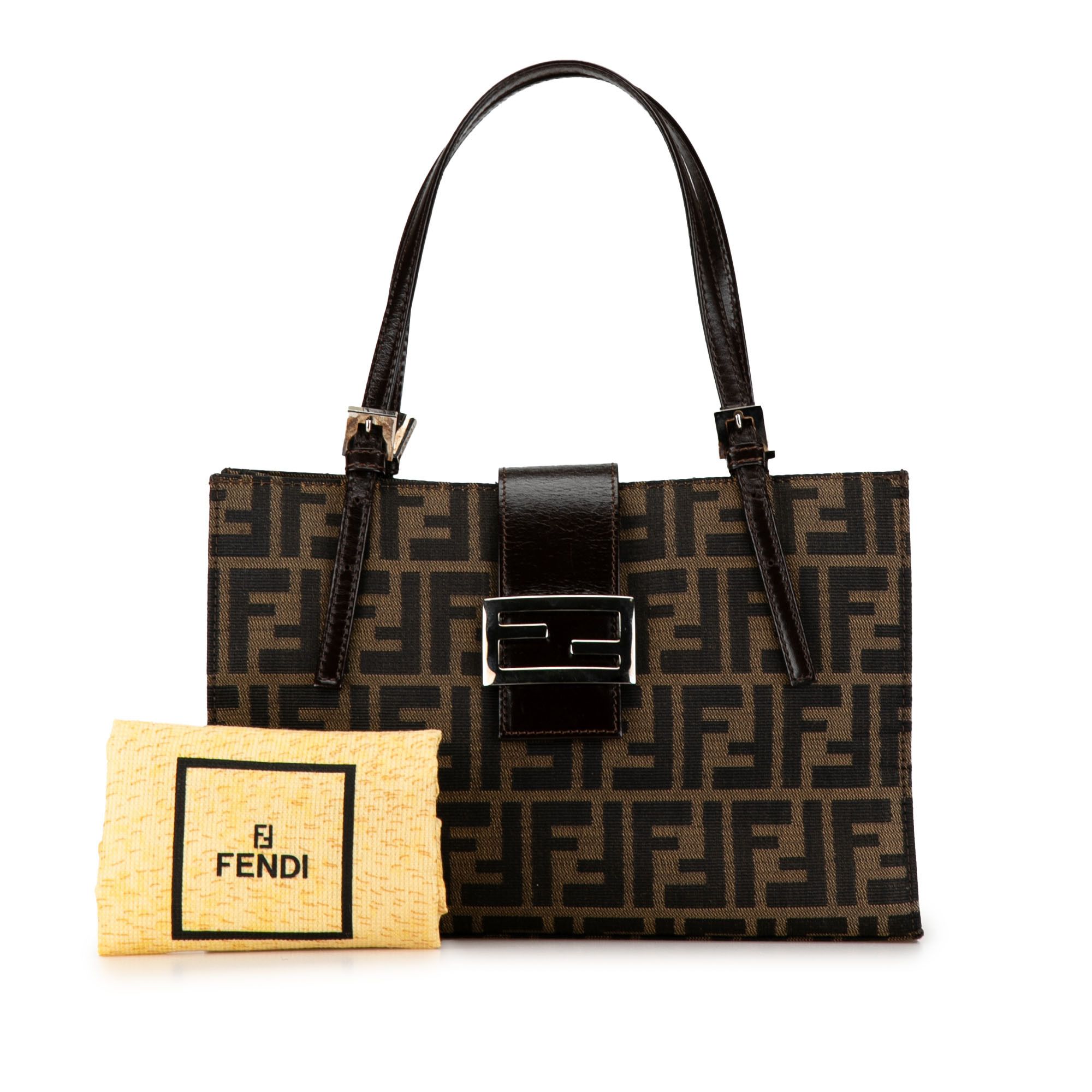 Fendi Fendi Zucca Canvas Shoulder Bag Size ONE SIZE - 13 Thumbnail