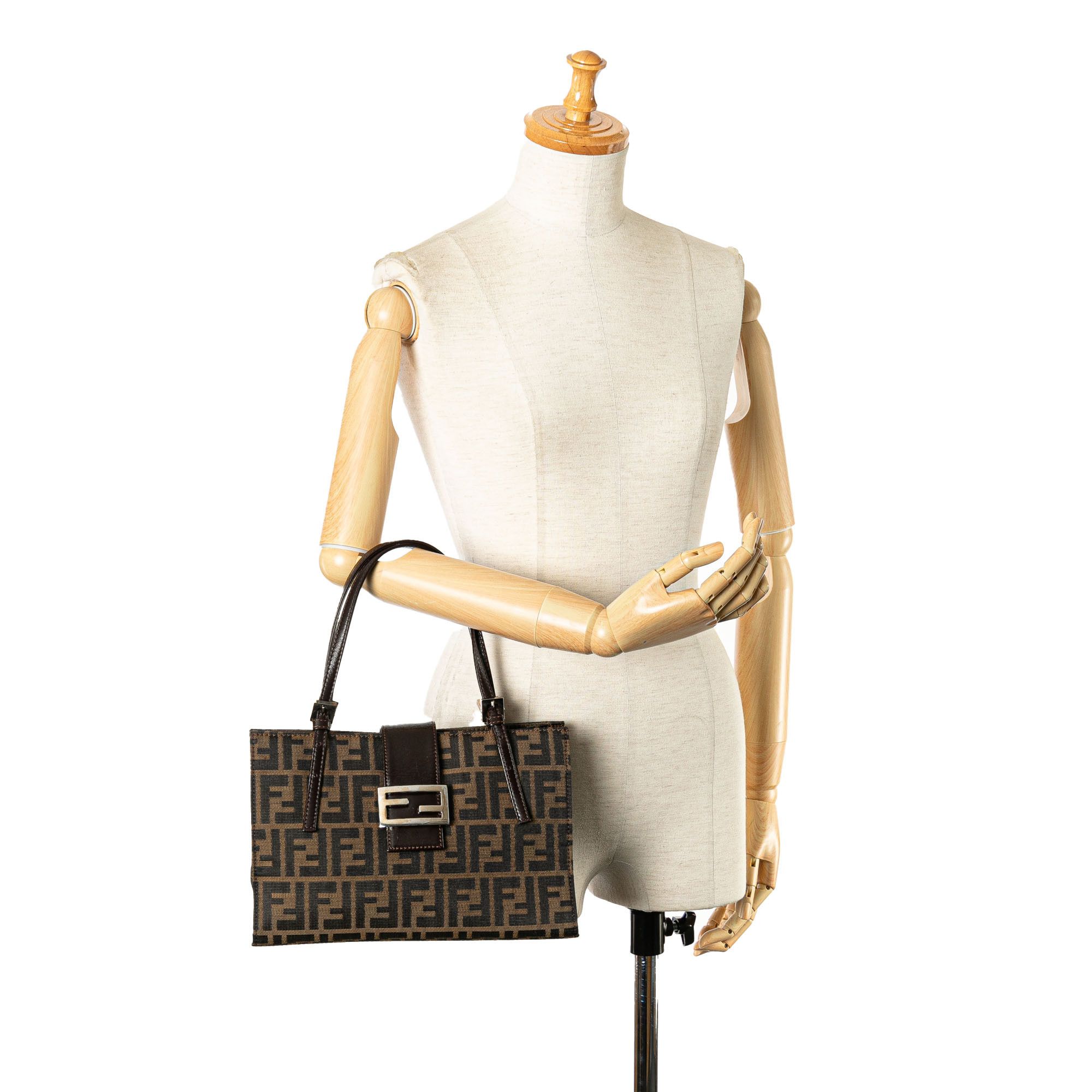 Fendi Fendi Zucca Canvas Shoulder Bag Size ONE SIZE - 12 Thumbnail