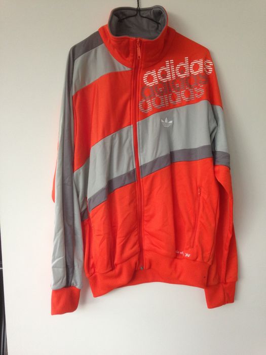 Adidas Retro Track Jacket Orange Deadstock 'the class of '84' L