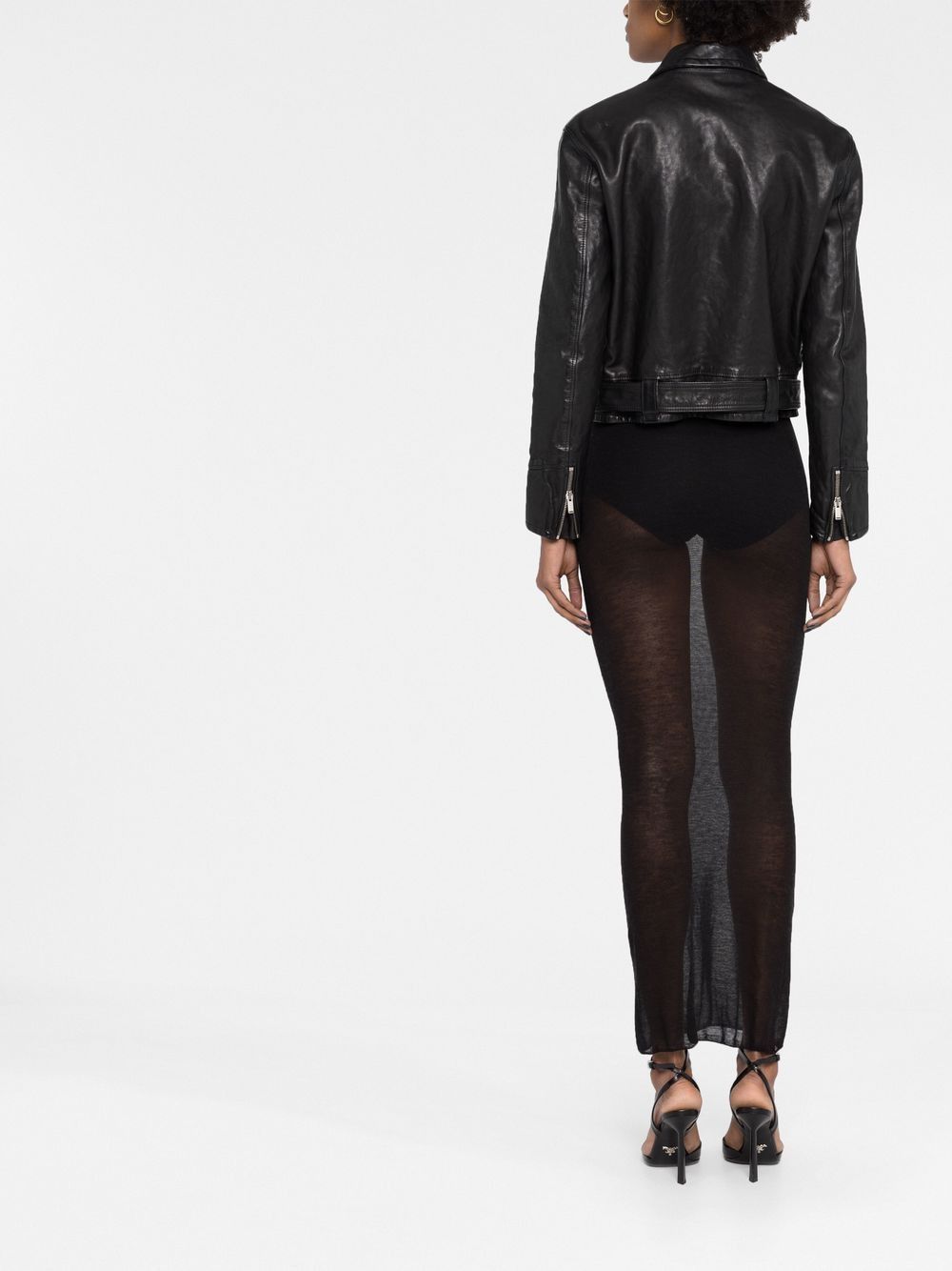 Saint Laurent Paris Blouson Aviateur Nappa Vegetal Noir Size US M / EU 48-50 / 2 - 3 Thumbnail