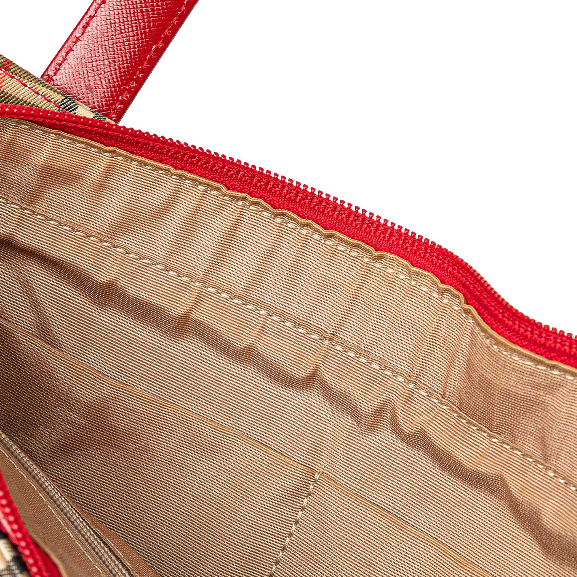 Burberry Burberry Haymarket Check Tote Size ONE SIZE - 8 Thumbnail