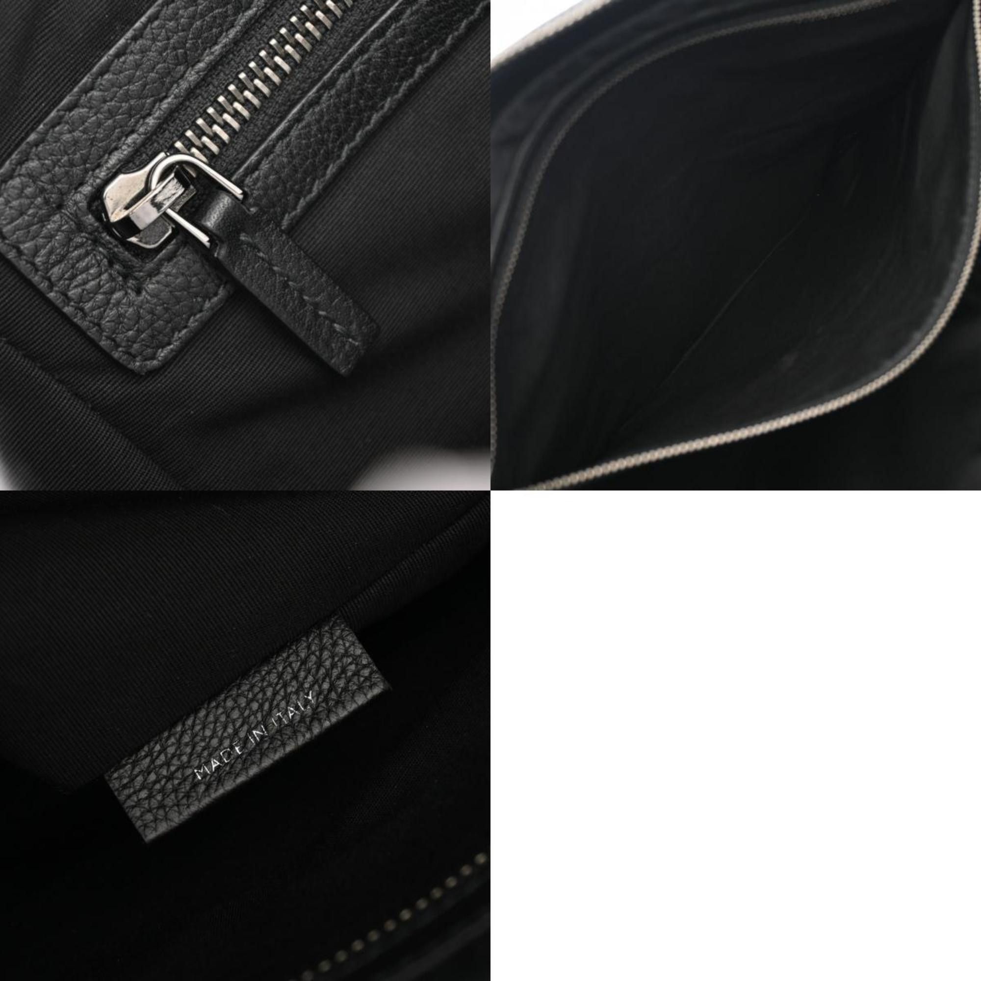 Bvlgari BVLGARI Fragment collaboration black men's leather tote bag Size ONE SIZE - 12 Thumbnail