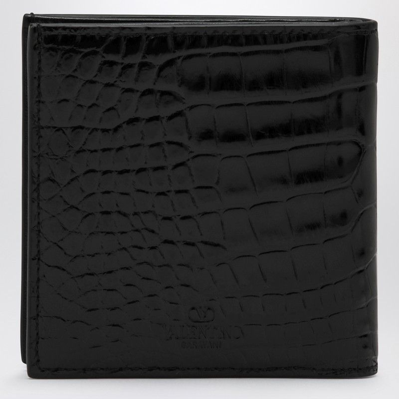 Valentino Valentino Garavani Signature Vlogo Wallet Black Size ONE SIZE - 3 Thumbnail