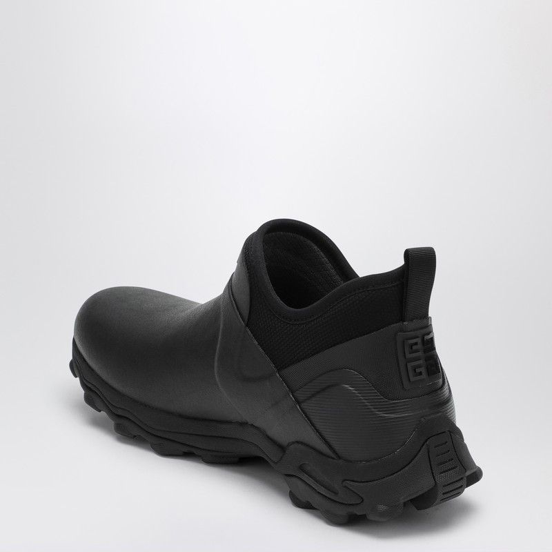 Givenchy Givenchy Black Bogs Rubber Chelsea Boots Size US 8 / EU 41 - 4 Thumbnail
