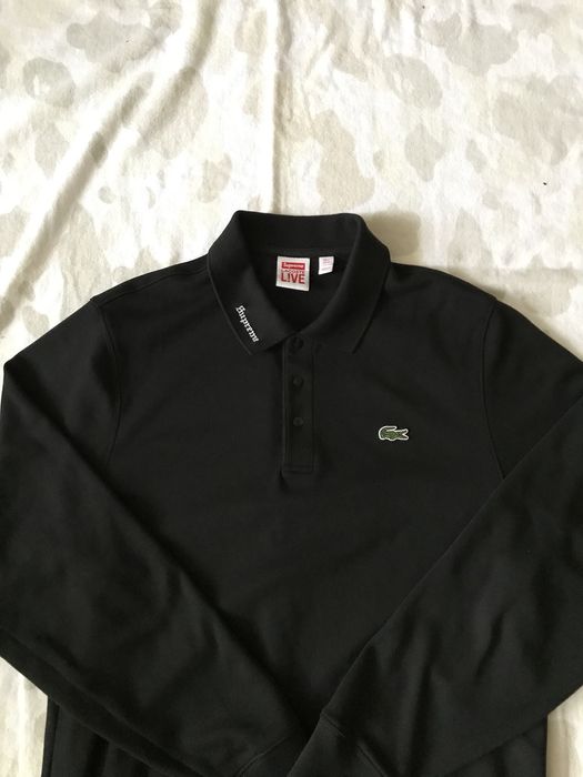 Supreme x best sale lacoste polo