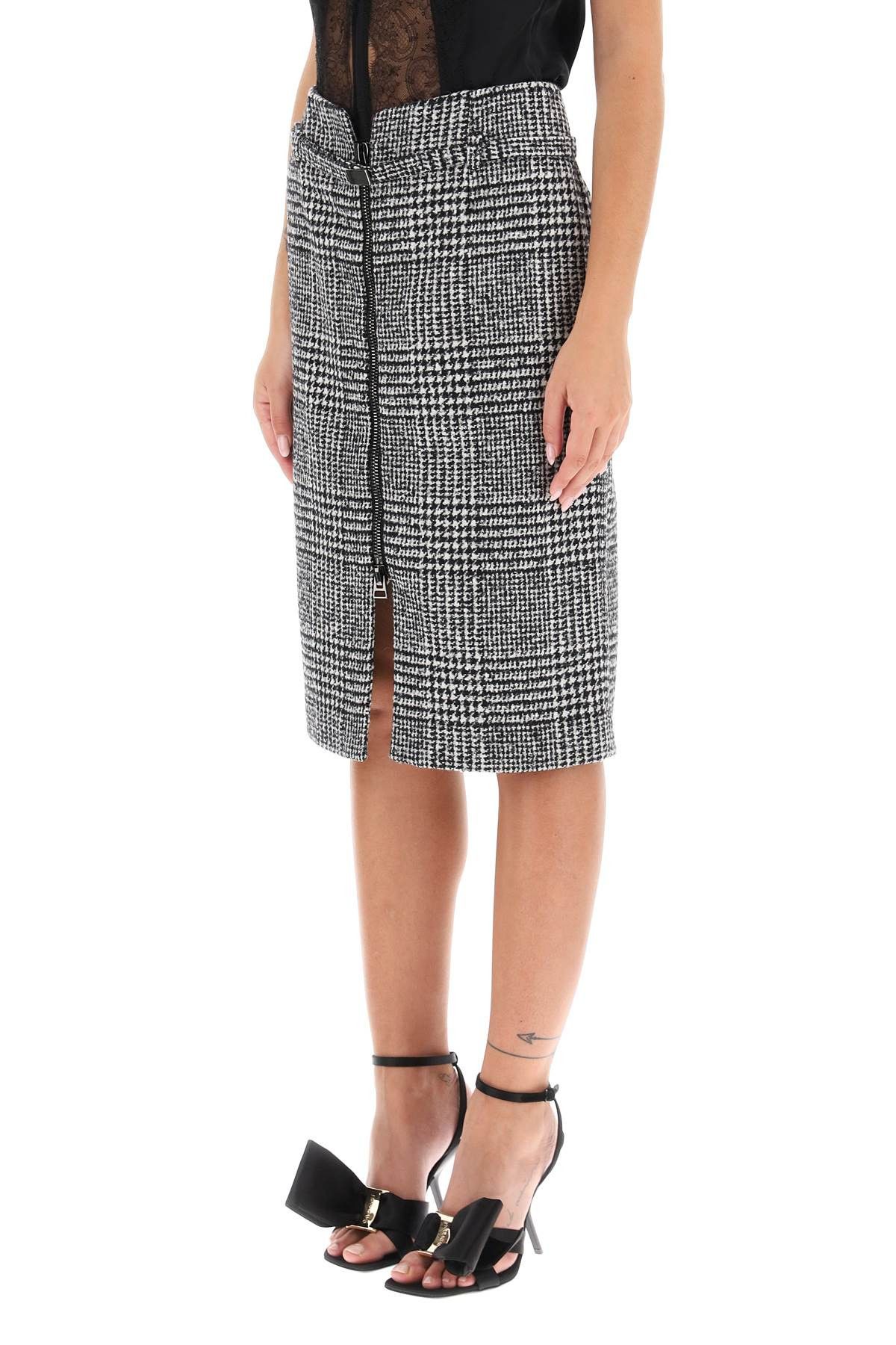 Tom Ford TOM FORD Prince Of Wales Pencil Skirt Size 26" / US 2 / IT 38 - 4 Thumbnail