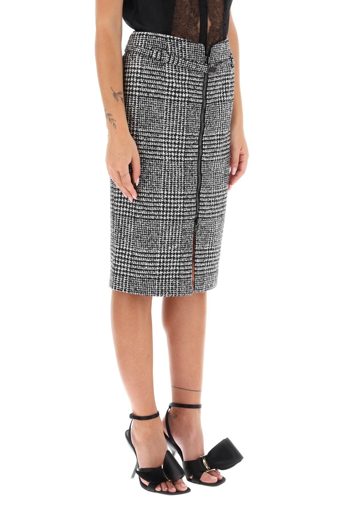 Tom Ford TOM FORD Prince Of Wales Pencil Skirt Size 27" / US 4 / IT 40 - 2 Thumbnail