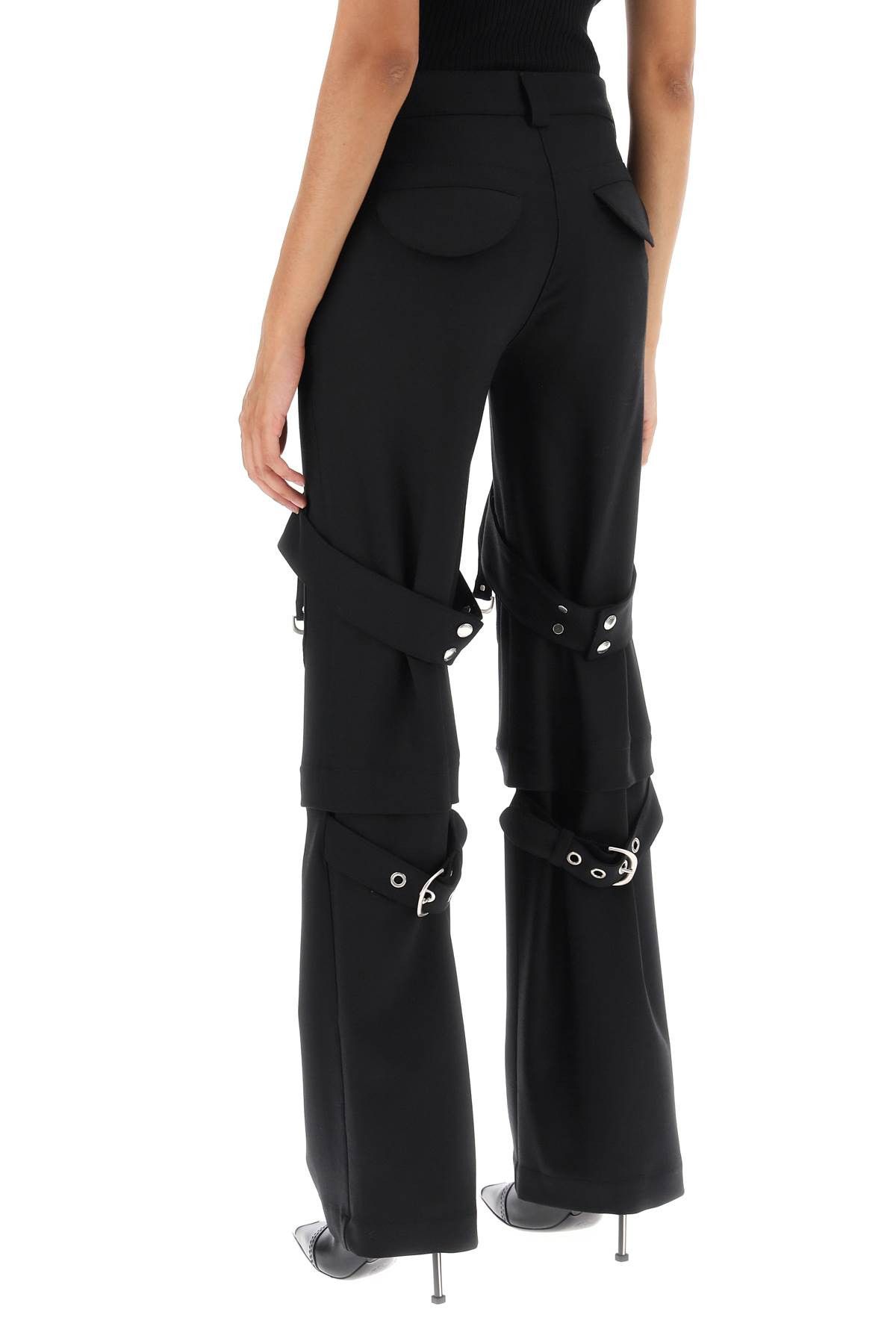 Off-White OFF-WHITE Cargo Pants In Wool Blend Size 27" / US 4 / IT 40 - 3 Thumbnail