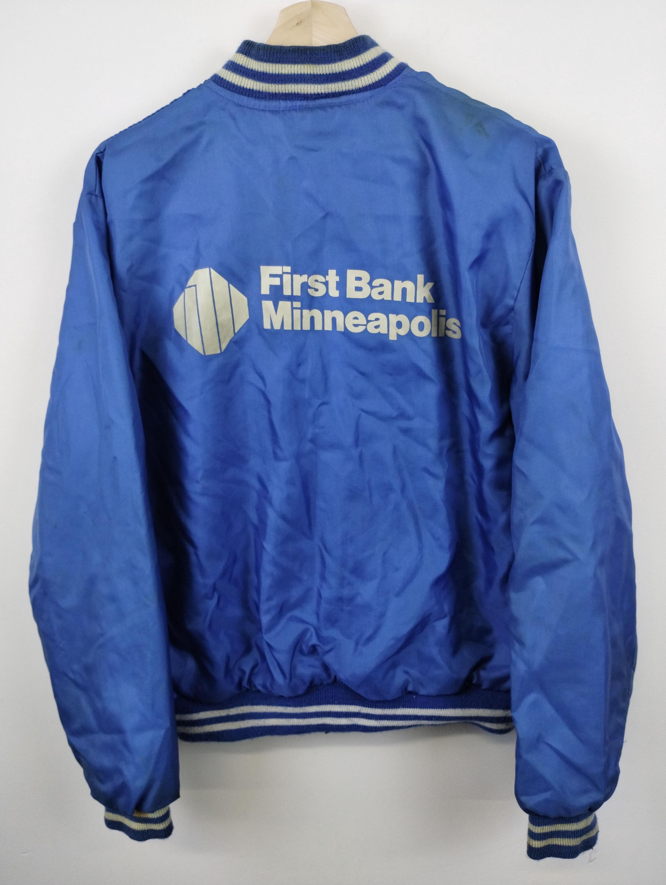 Vintage Vintage Birdie Distressed Polyester Varsity Jacket Size US M / EU 48-50 / 2 - 5 Thumbnail