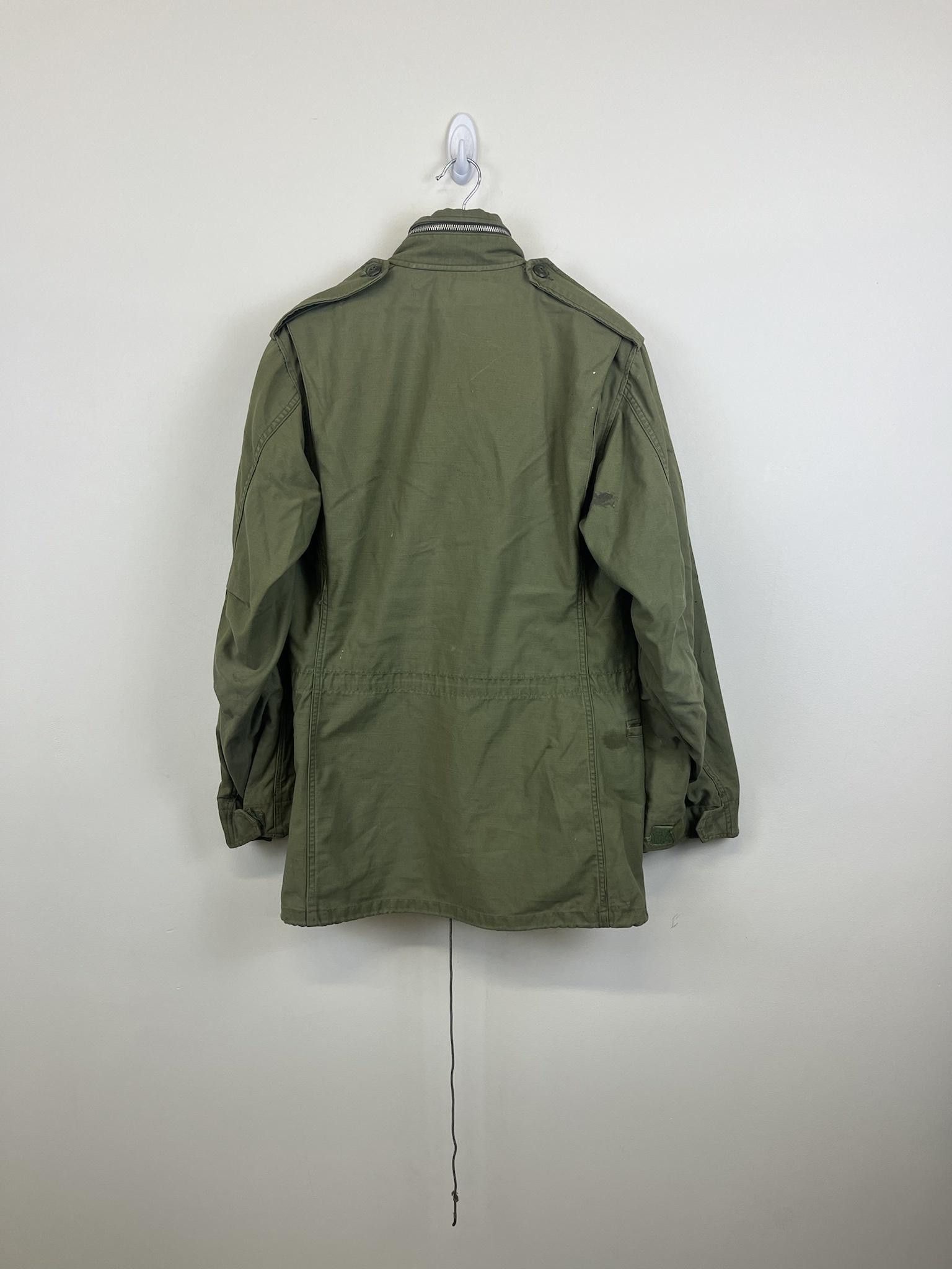 Vintage 1960's USA M-65 Jacket (No Size Tag/Wire Zipper) Size US M / EU 48-50 / 2 - 3 Thumbnail