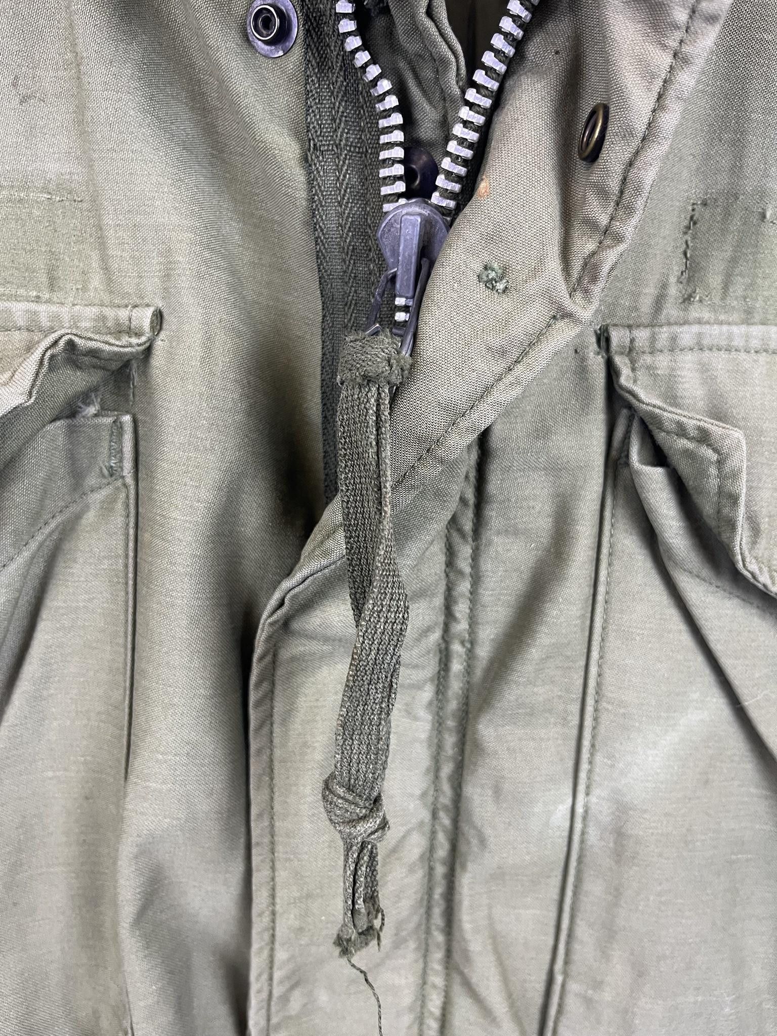 Vintage 1960's USA M-65 Jacket (No Size Tag/Wire Zipper) Size US M / EU 48-50 / 2 - 2 Thumbnail