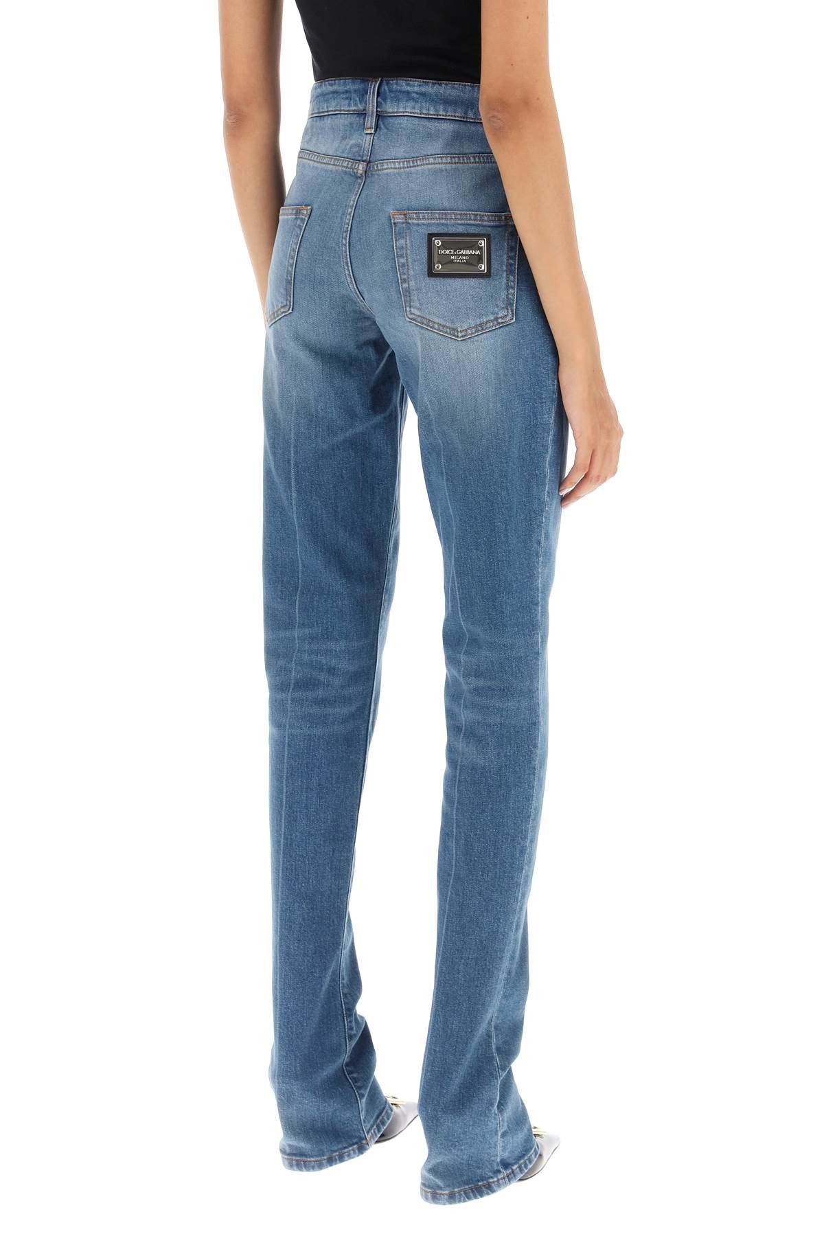 Dolce & Gabbana DOLCE & GABBANA Low Rise Trumpet Jeans Size 27" / US 4 / IT 40 - 4 Thumbnail