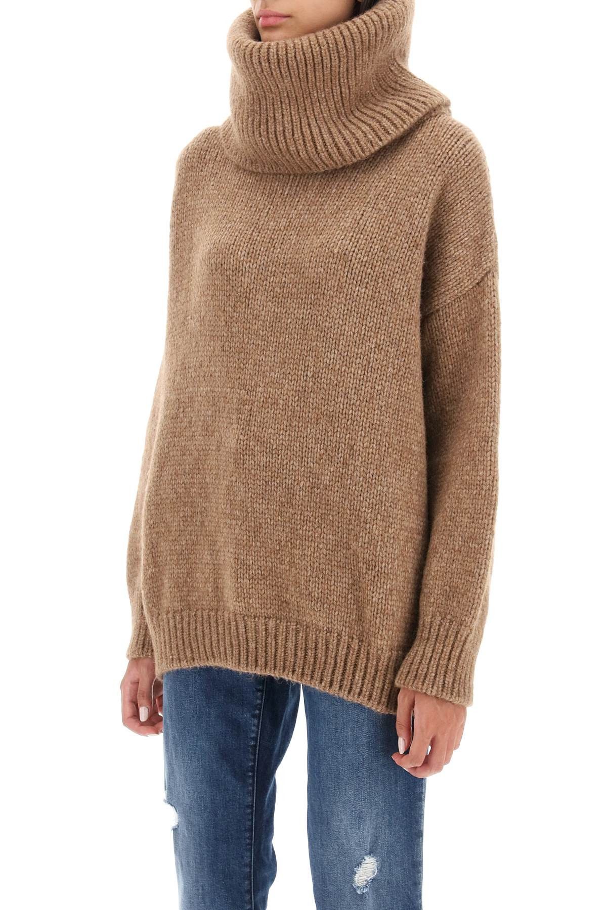 Dolce & Gabbana DOLCE & GABBANA Oversized Llama Sweater Size S / US 4 / IT 40 - 4 Thumbnail