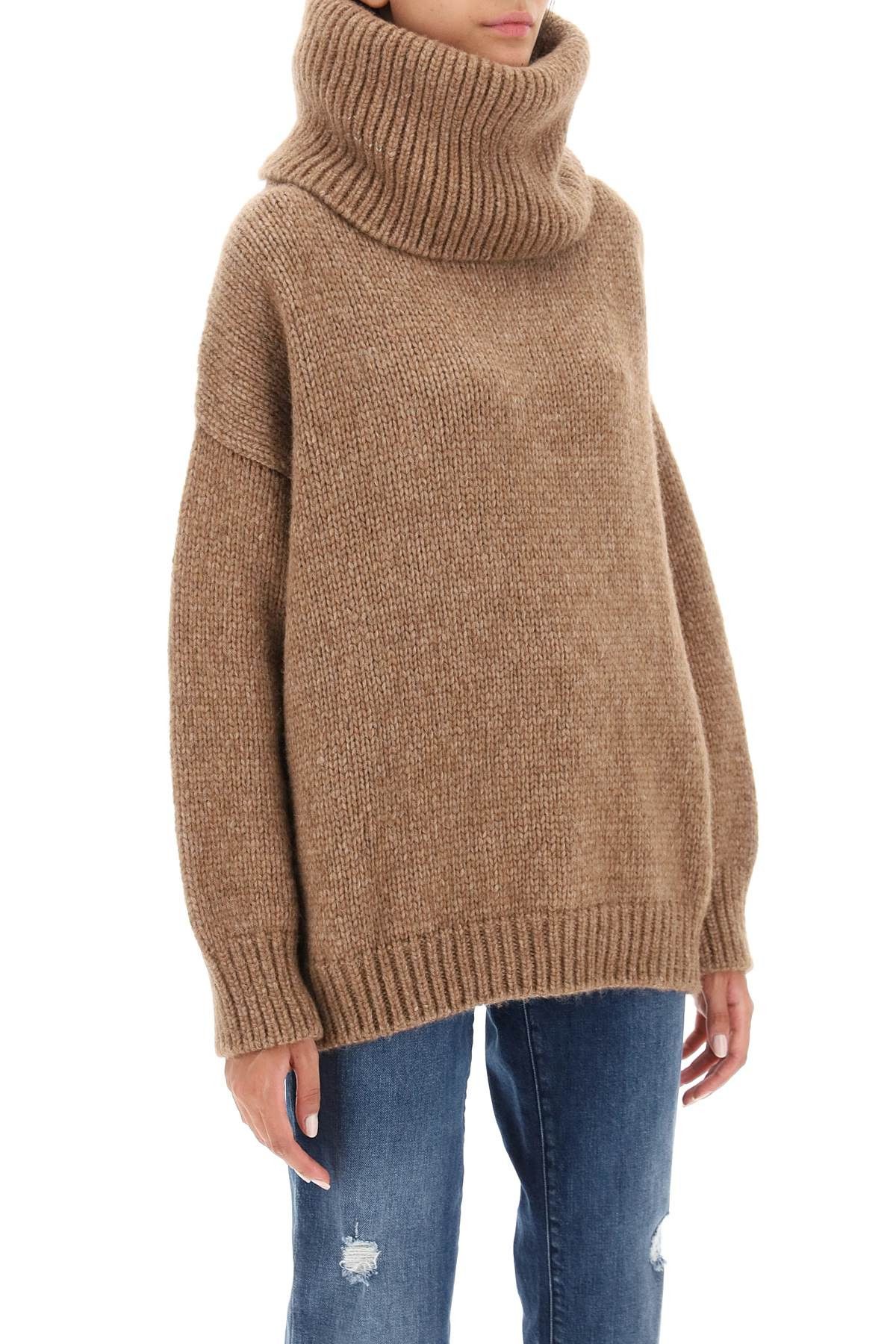 Dolce & Gabbana DOLCE & GABBANA Oversized Llama Sweater Size S / US 4 / IT 40 - 2 Thumbnail