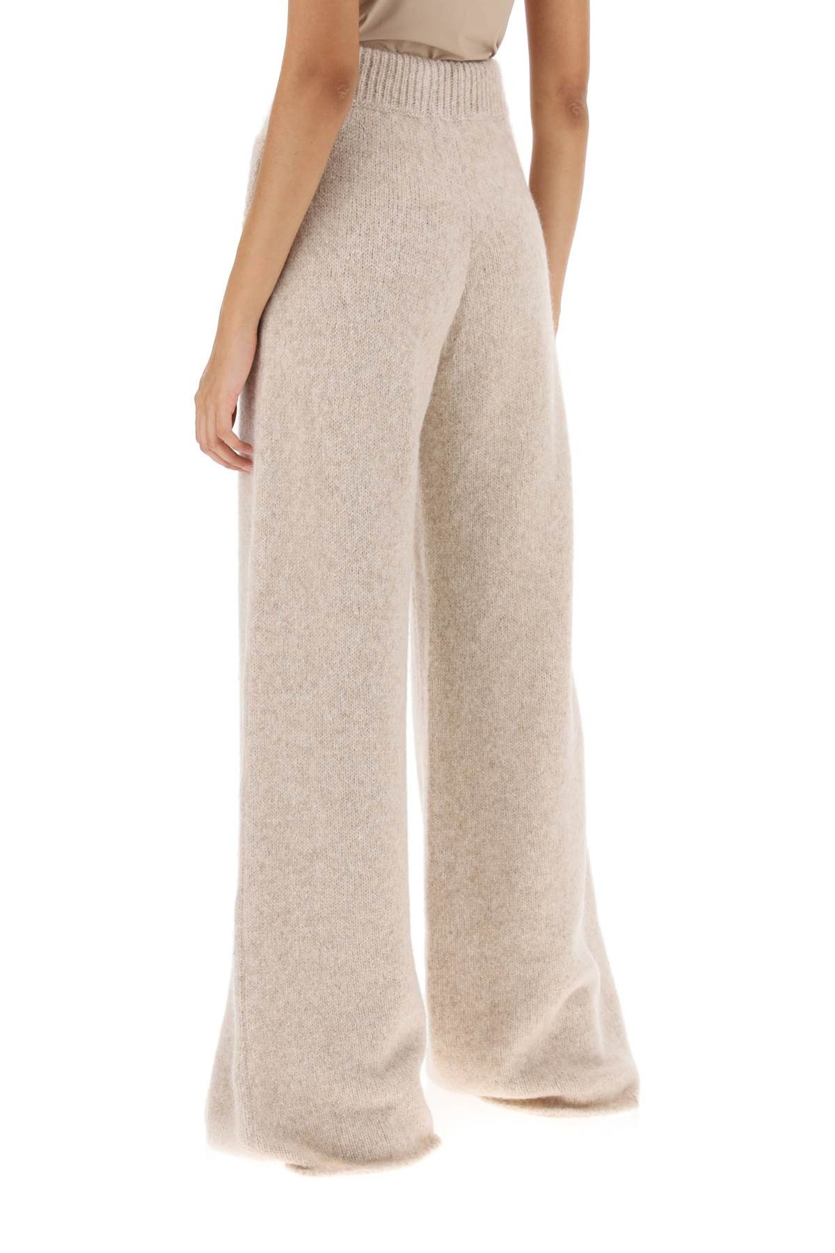 Dolce & Gabbana DOLCE & GABBANA Llama Knit Flared Pants Size 27" / US 4 / IT 40 - 3 Thumbnail