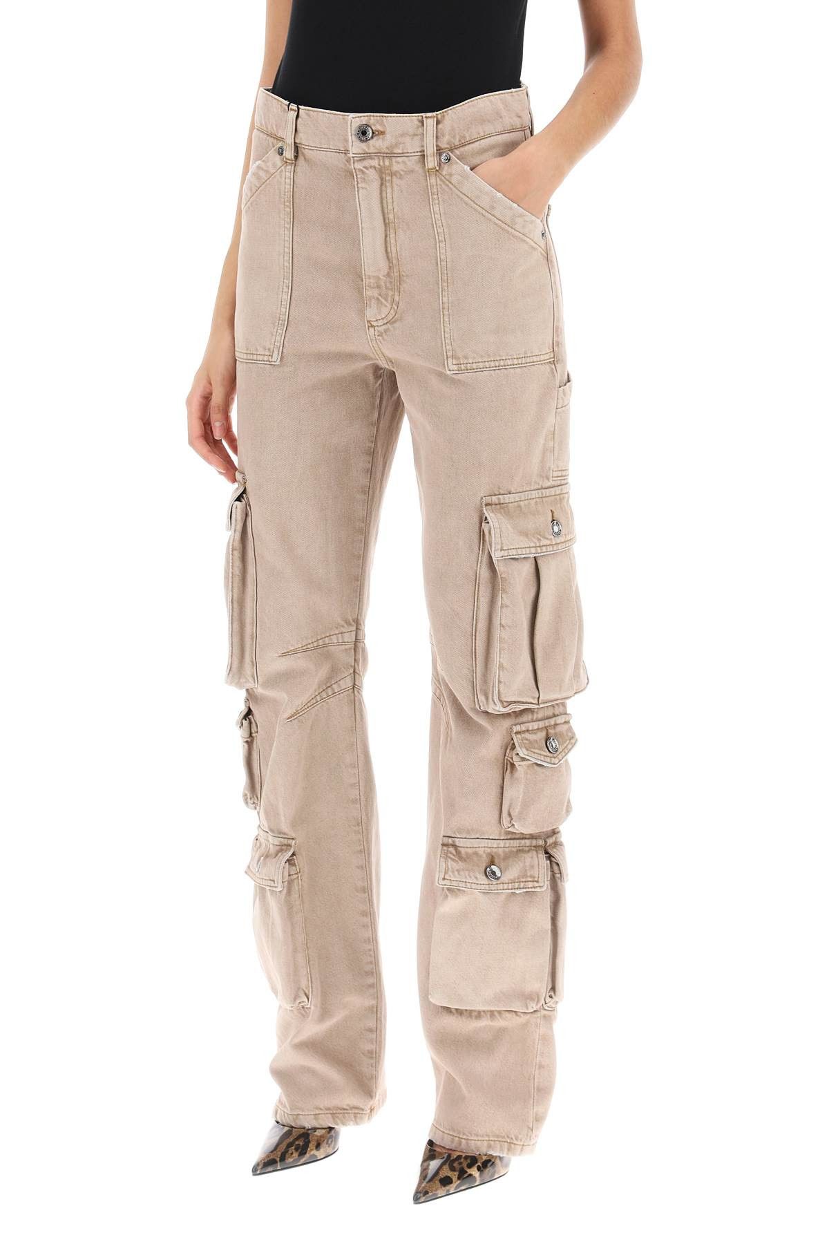 Dolce & Gabbana DOLCE & GABBANA Cargo Jeans In Lived-In Denim Size 26" / US 2 / IT 38 - 4 Thumbnail