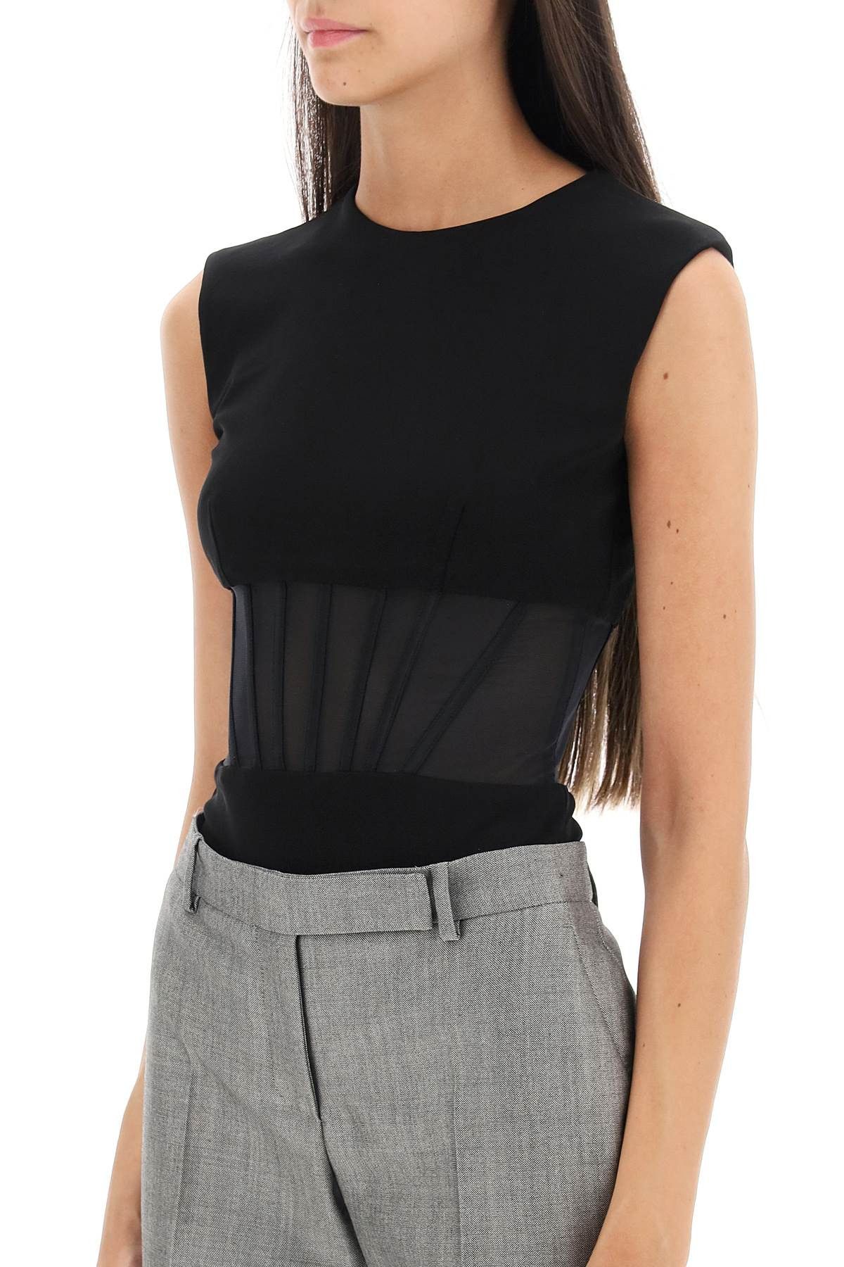 Alexander McQueen ALEXANDER MCQUEEN Hybrid Bodysuit Size XS / US 0-2 / IT 36-38 - 4 Thumbnail
