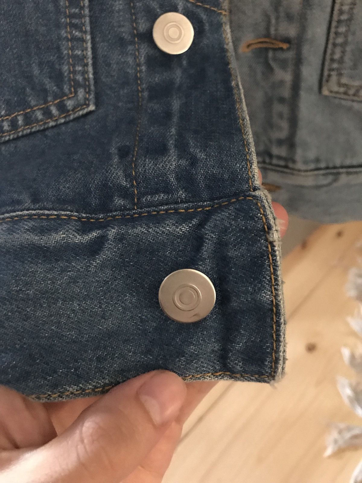 Maison Margiela Contrast Panel Denim Jacket Size US M / EU 48-50 / 2 - 2 Thumbnail