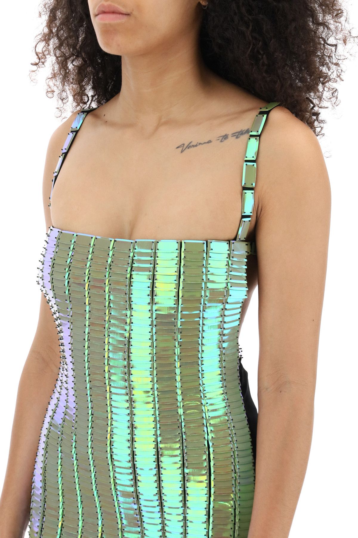 The Attico THE ATTICO Rue Sequined Minidress Size S / US 4 / IT 40 - 4 Thumbnail