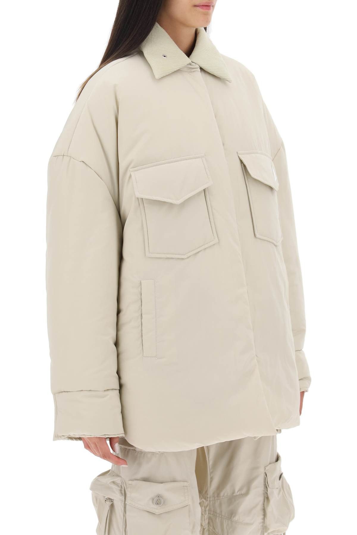 The Attico THE ATTICO Oversized Midi Puffer Jacket Size XS / US 0-2 / IT 36-38 - 2 Thumbnail