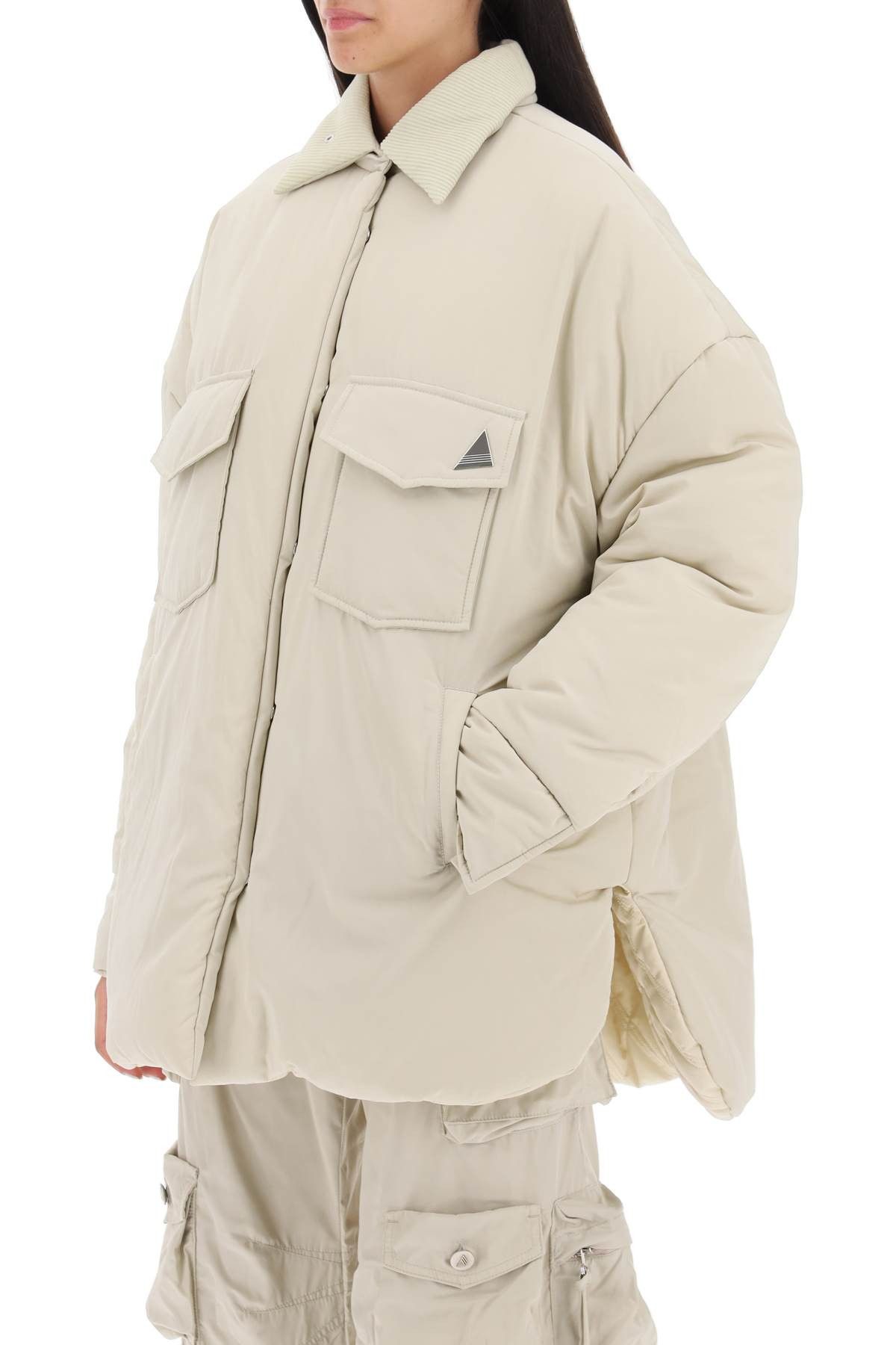 The Attico THE ATTICO Oversized Midi Puffer Jacket Size XS / US 0-2 / IT 36-38 - 4 Thumbnail