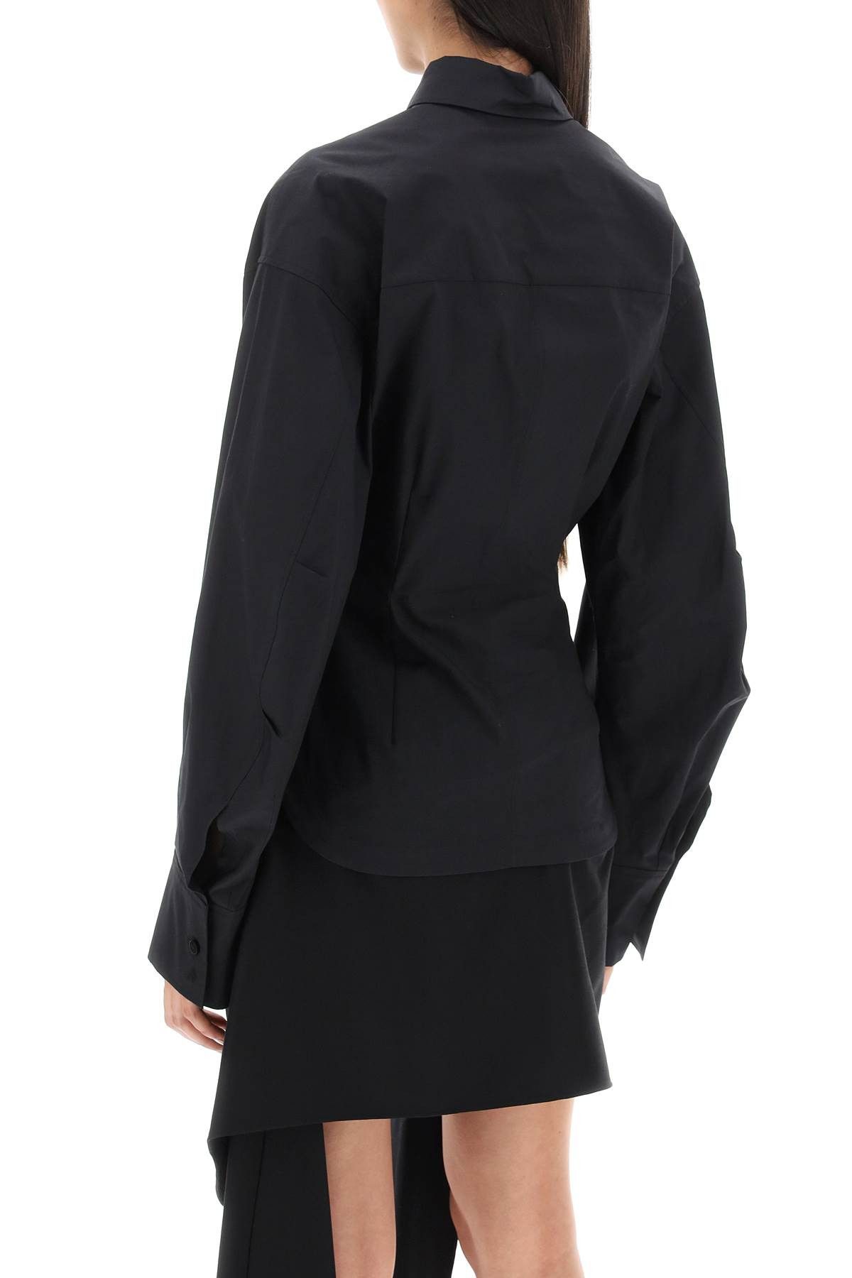 The Attico THE ATTICO Bustier Shirt Size S / US 4 / IT 40 - 3 Thumbnail