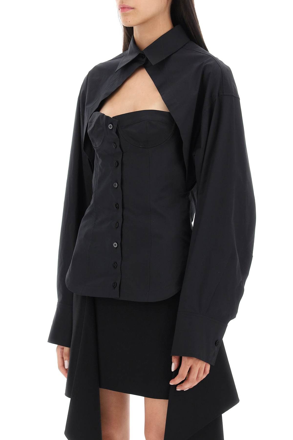 The Attico THE ATTICO Bustier Shirt Size S / US 4 / IT 40 - 4 Thumbnail