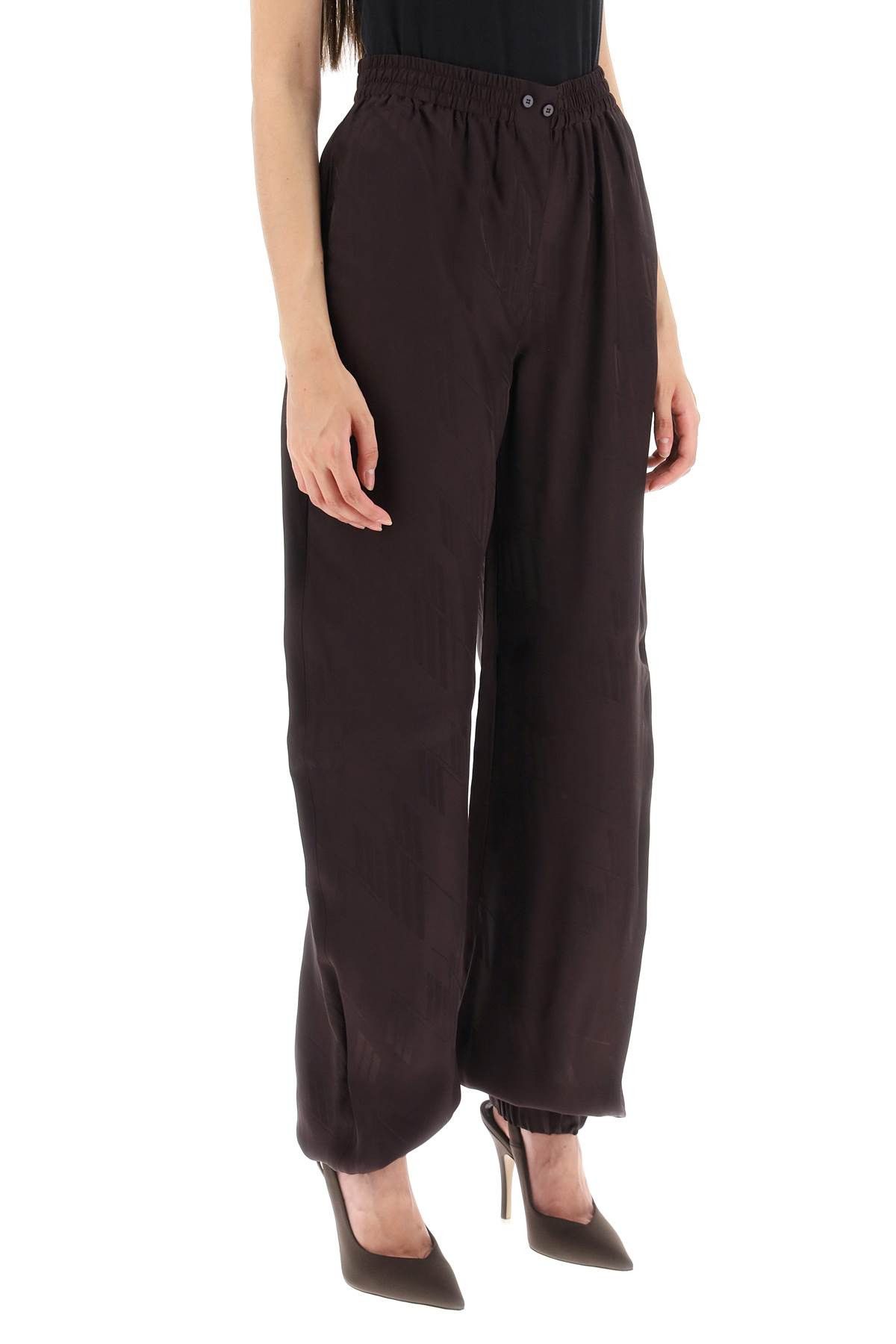 The Attico THE ATTICO Monogram Jacquard Pants Size 26" / US 2 / IT 38 - 2 Thumbnail