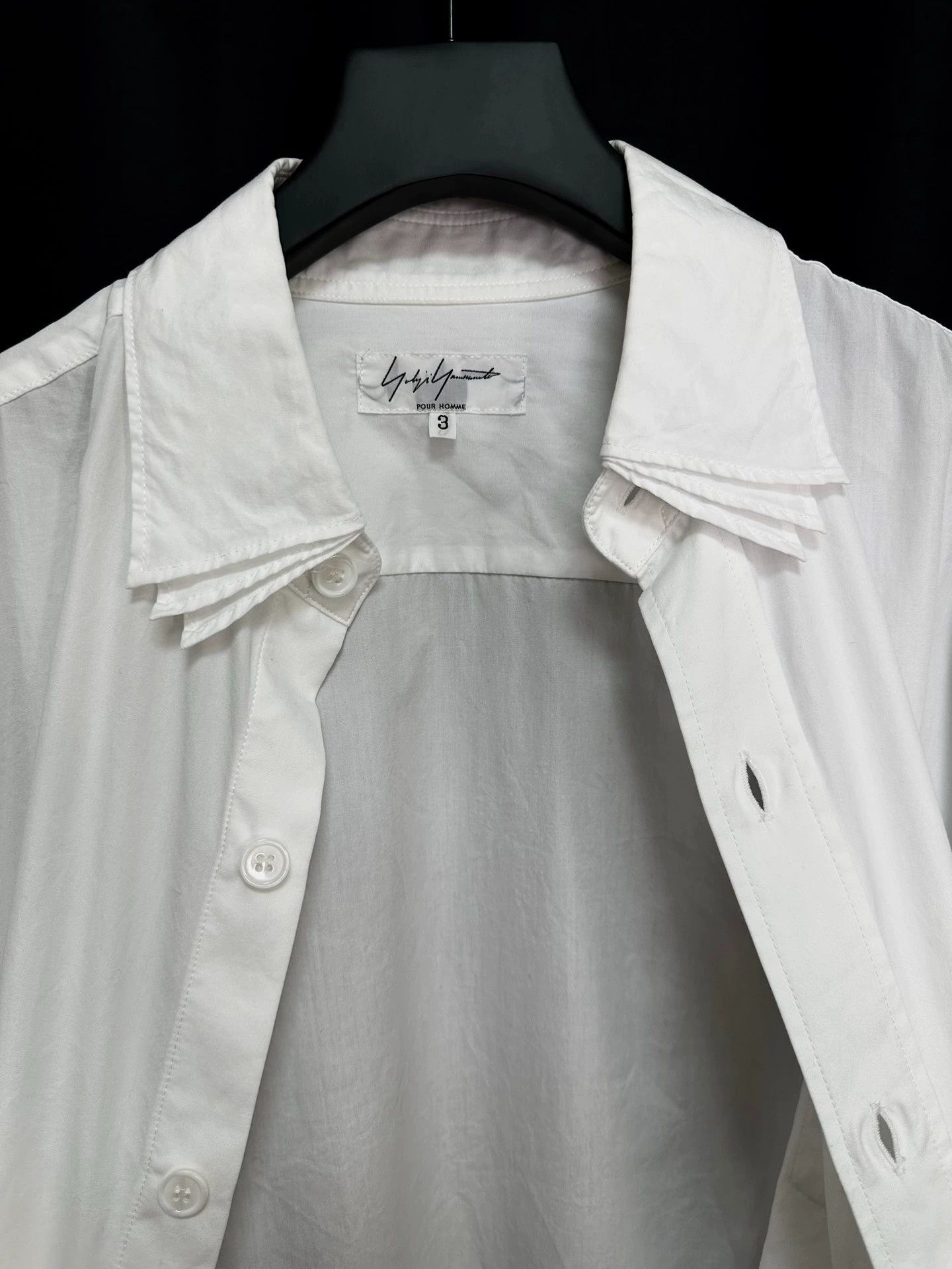 Yohji Yamamoto Yohji Yamamoto 15aw Triple Collar Shirt Size US L / EU 52-54 / 3 - 5 Thumbnail