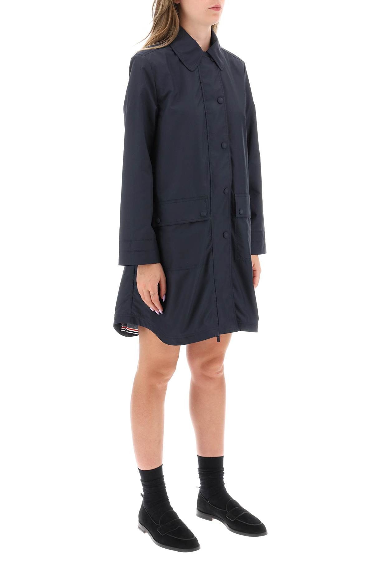 Thom Browne THOM BROWNE Unlined Parka In Ripstop Size S / US 4 / IT 40 - 2 Thumbnail