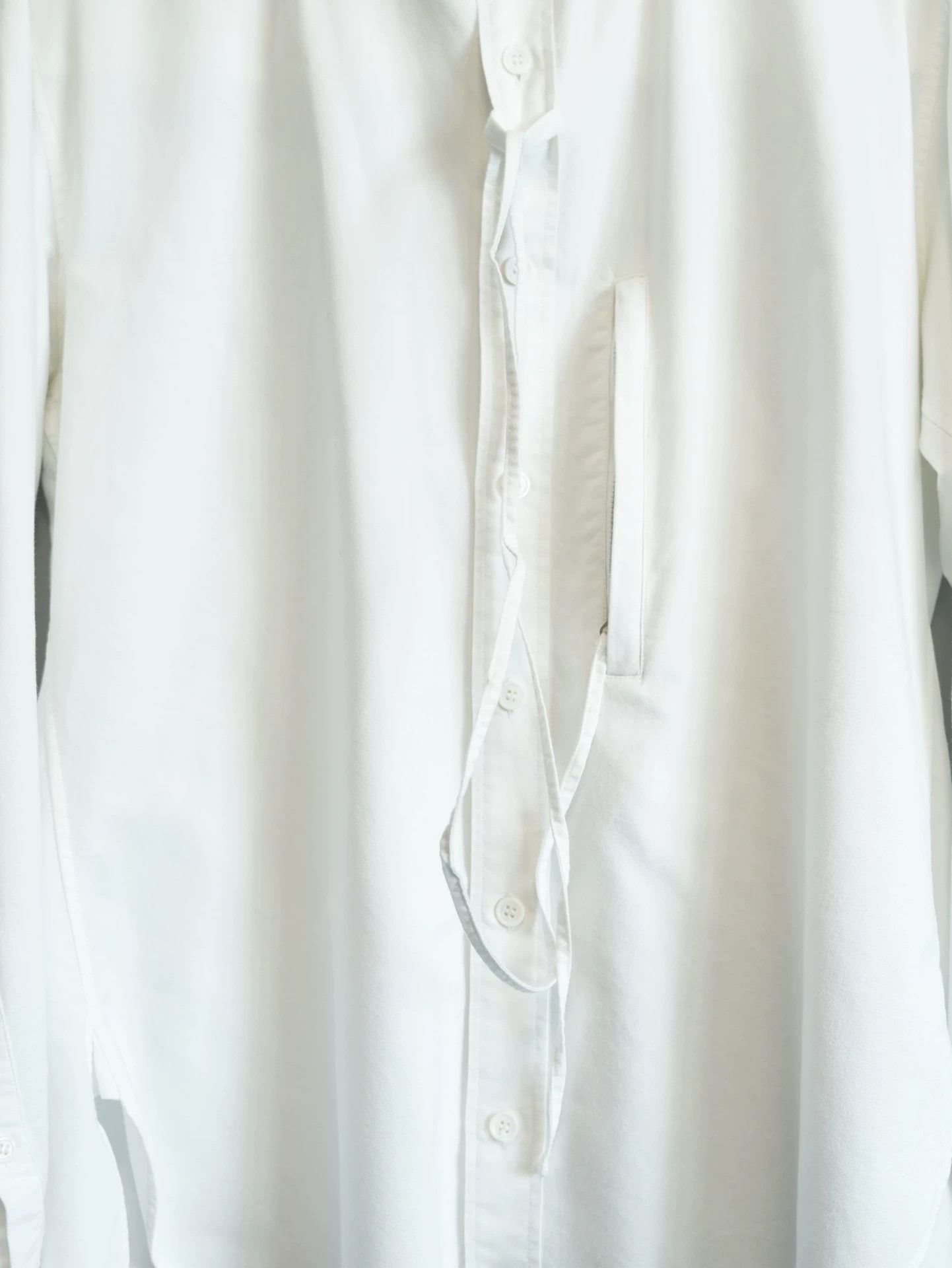Yohji Yamamoto 13SS Knot Zipper Shirt