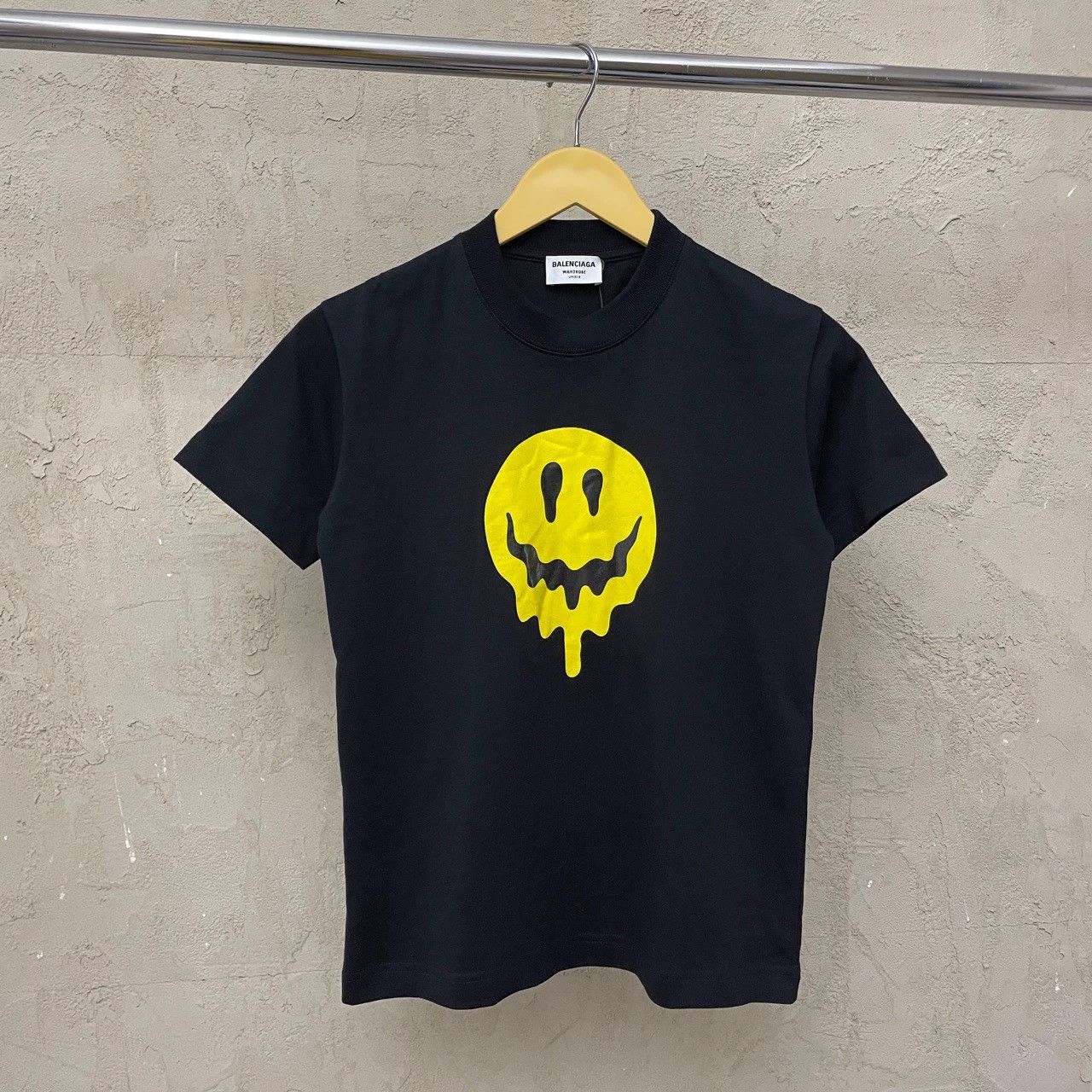 【BALENCIAGA】Oversized Short-sleeved T-shirt/全国送料込み MUSINSA公式 | BALENCIAGA Oversize Logo Print Short-sleeved T
