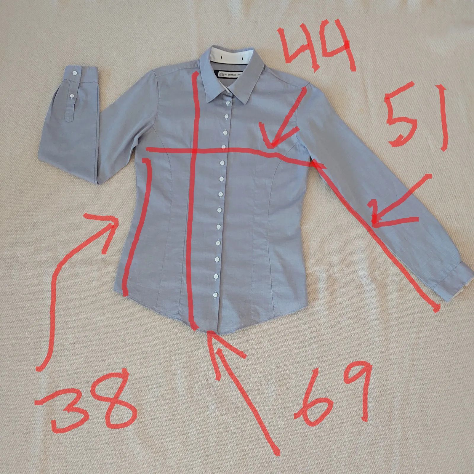 Other THE SHIRT FACTORY Shirt Size XS / US 0-2 / IT 36-38 - 5 Thumbnail