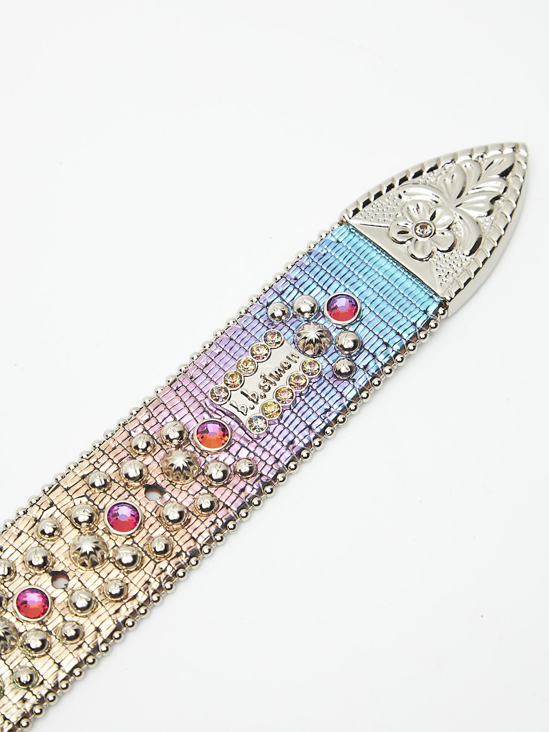 B.B. Simon Fade Leather Belt Size ONE SIZE - 3 Thumbnail