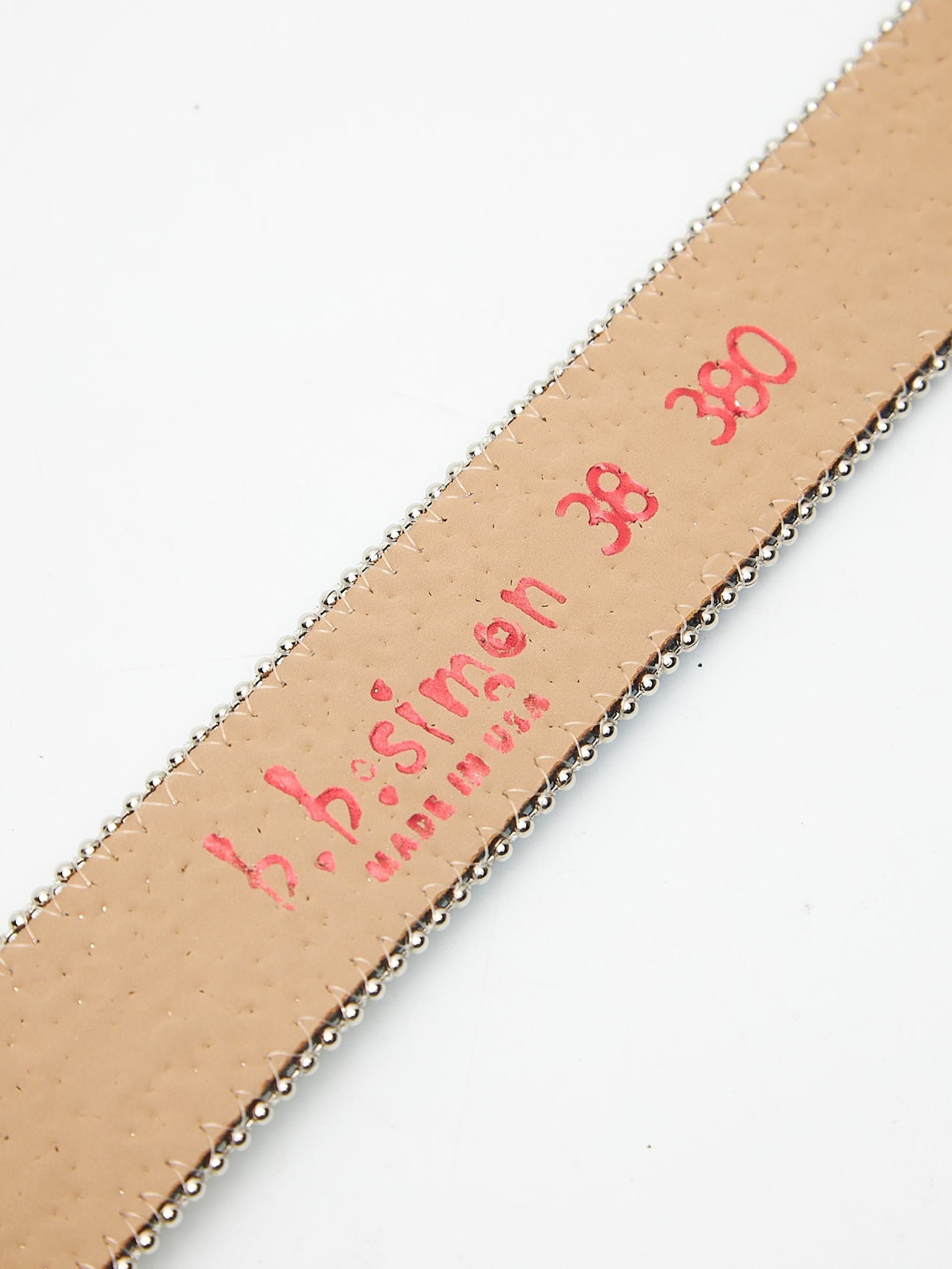 B.B. Simon Fade Leather Belt Size ONE SIZE - 4 Thumbnail